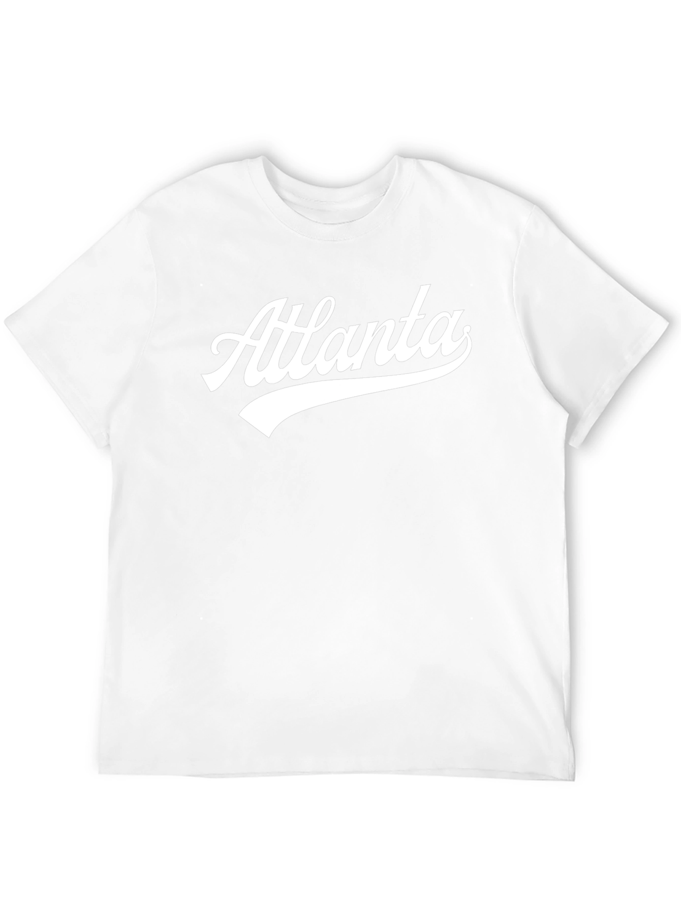 Atlanta Graphic Tee - Stylish Black Cotton T-Shirt