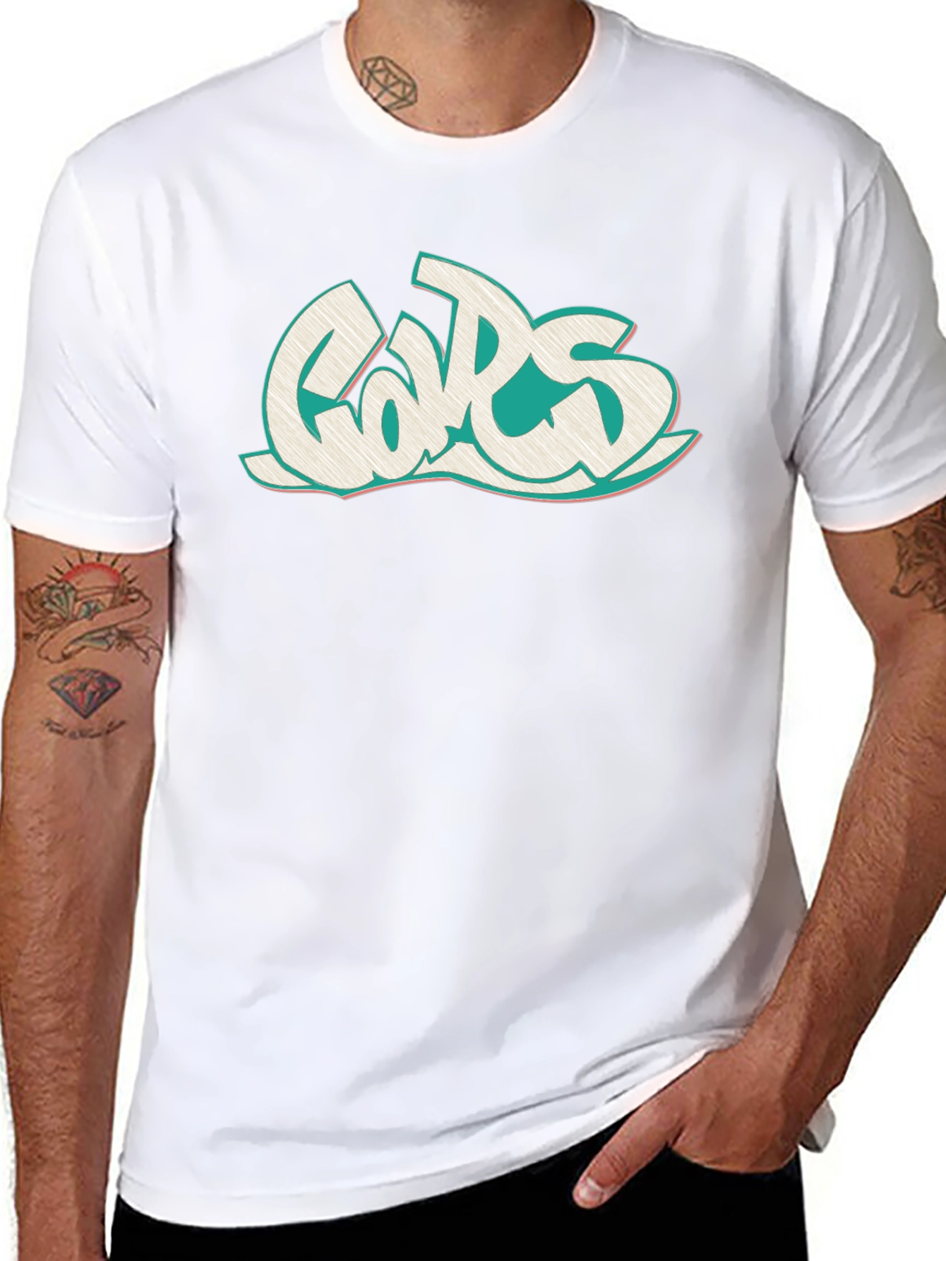 Cool Graphic T-Shirt - Abstract Design