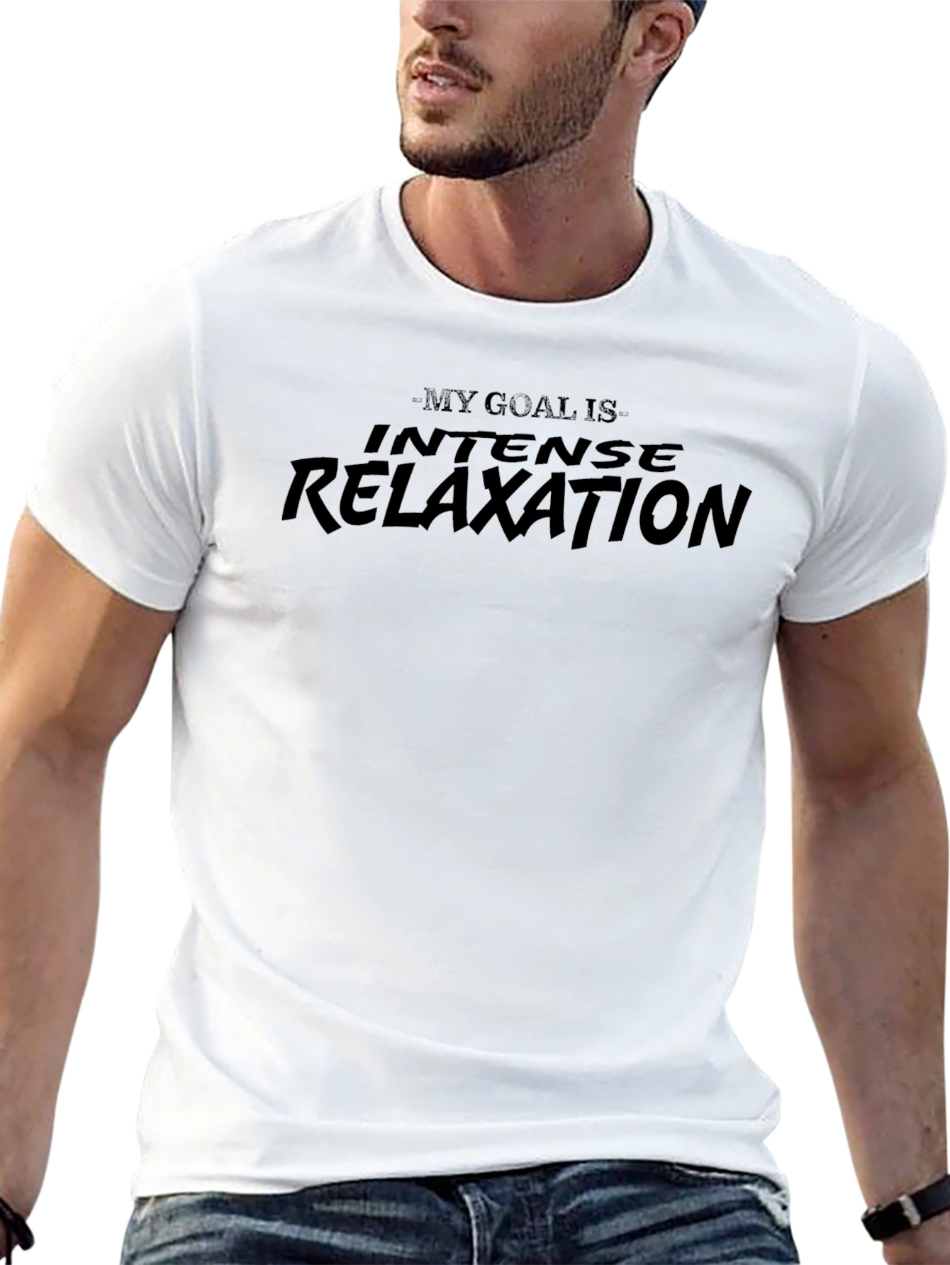 Intense Relaxation T-Shirt - Funny Slogan Tee
