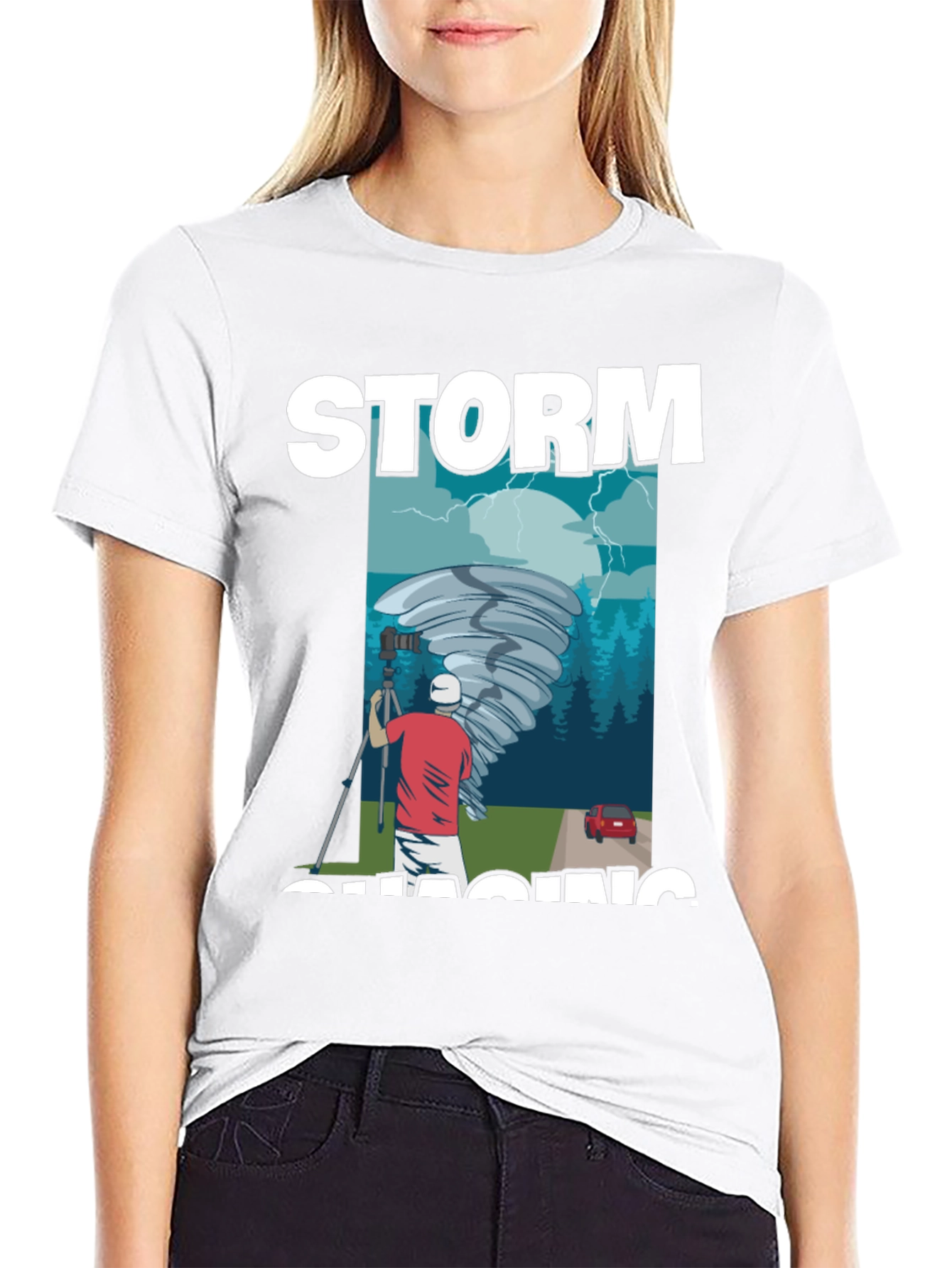 Storm Chasing Graphic Tee