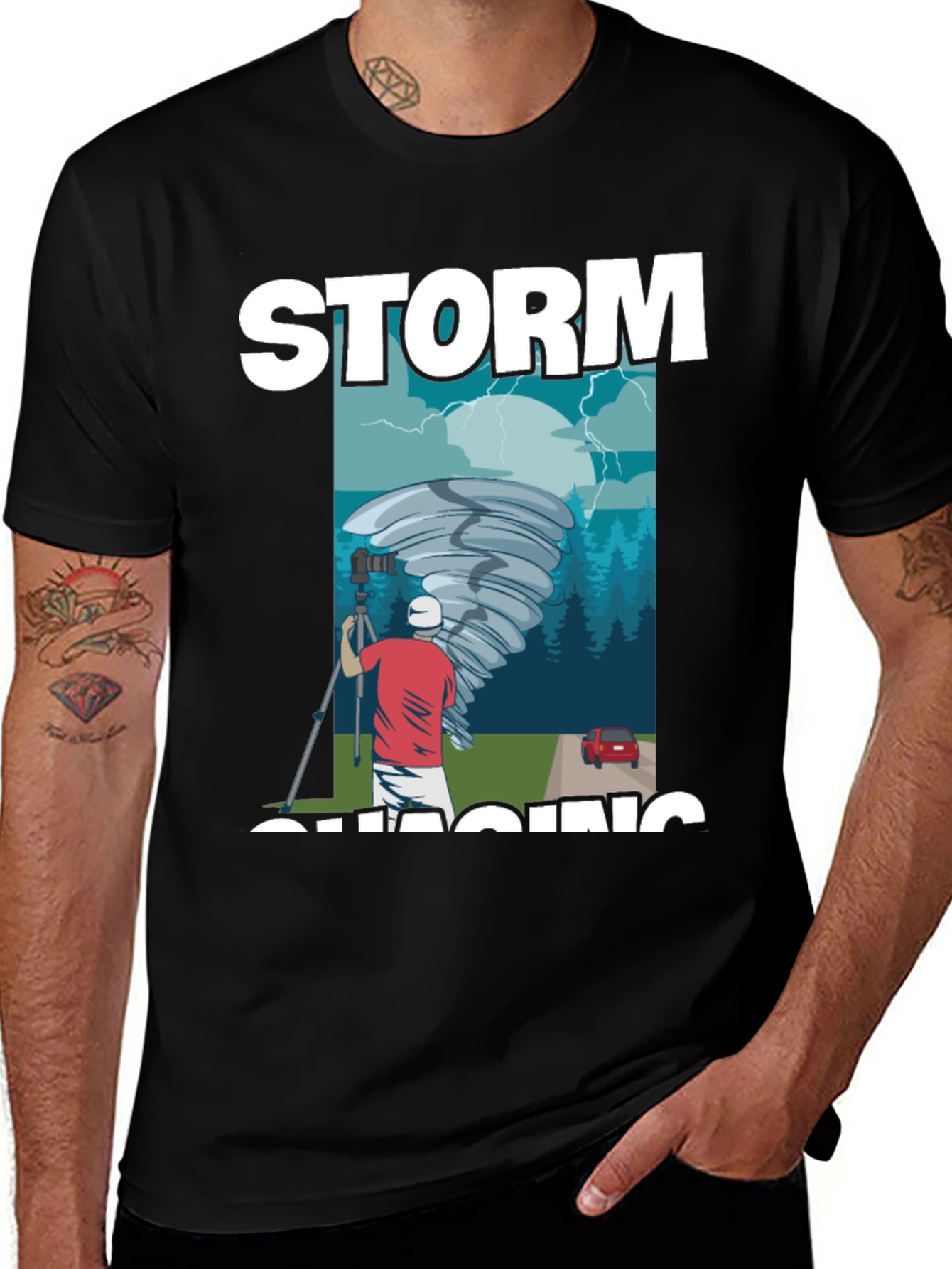 Storm Chasing Graphic Tee