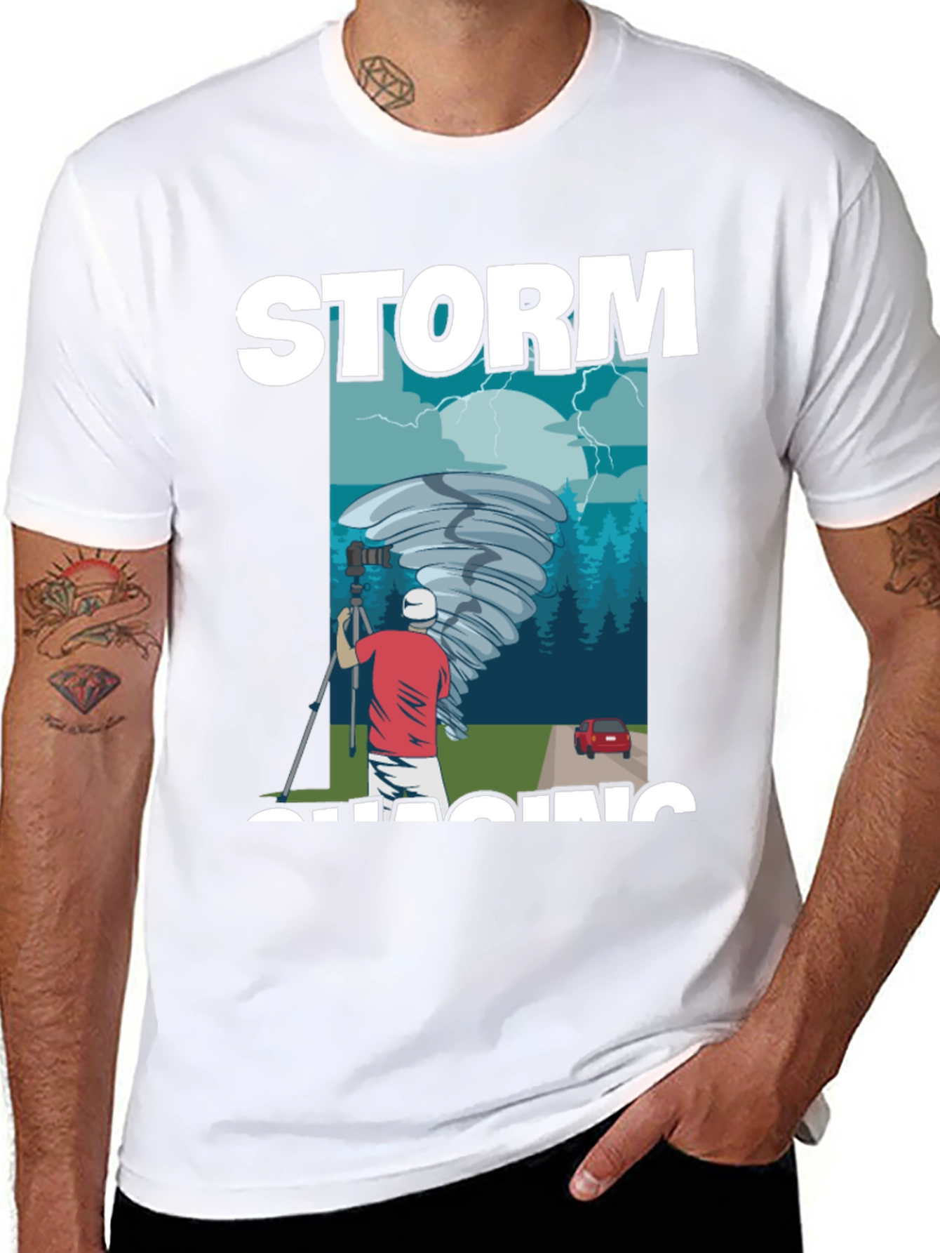 Storm Chasing Graphic Tee