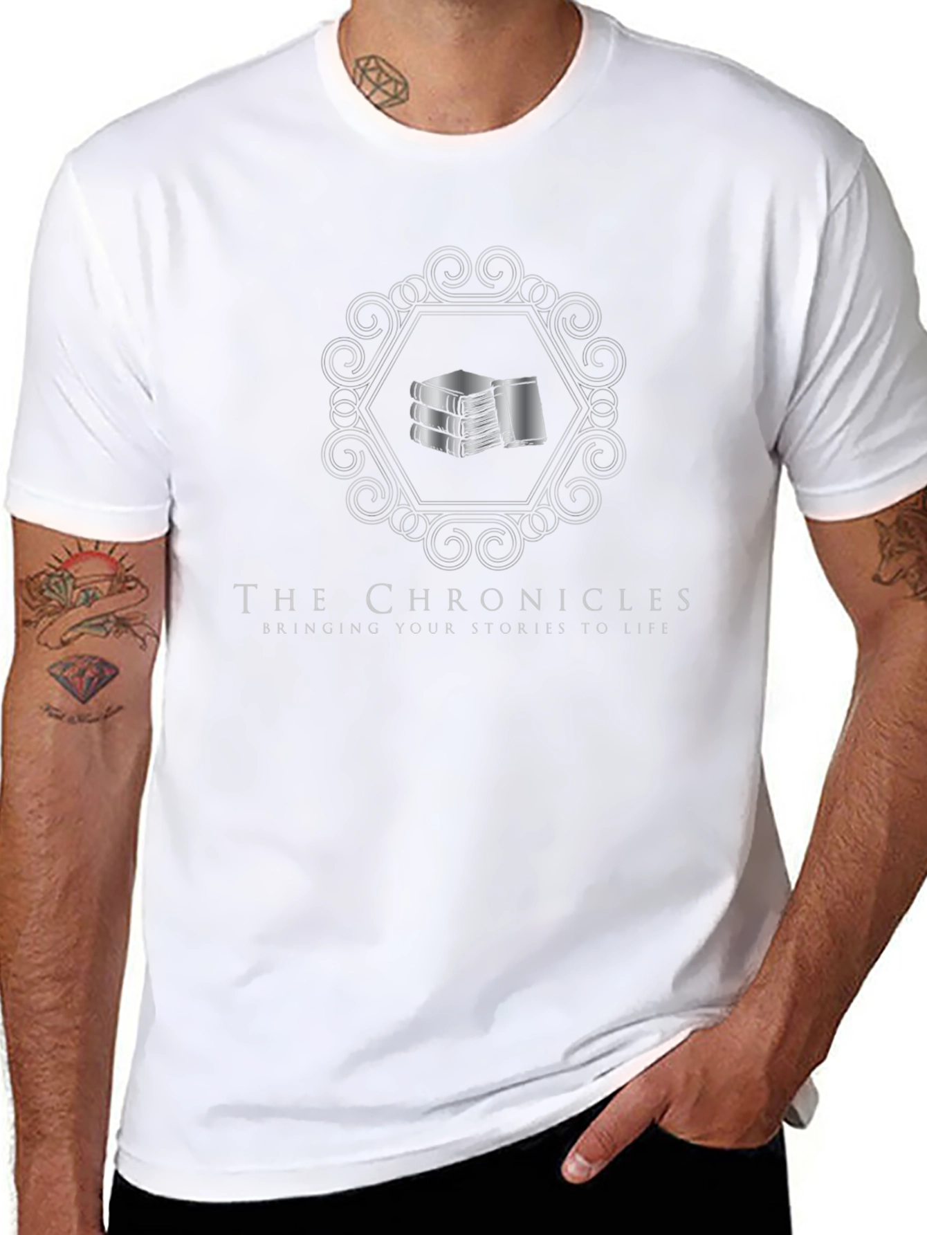 The Chronicles Black Graphic T-Shirt