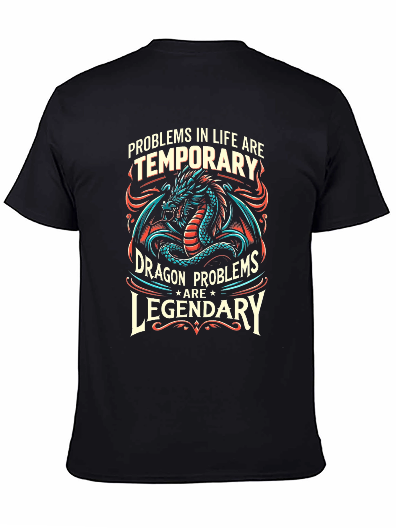 Dragon Problems Legendary Graphic T-Shirt