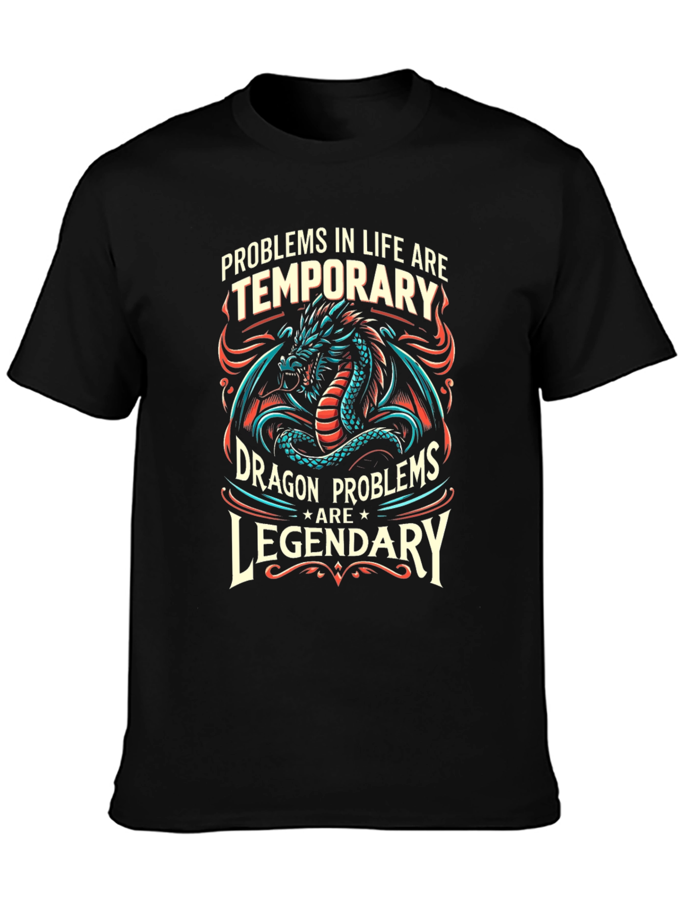Dragon Problems Legendary Graphic T-Shirt