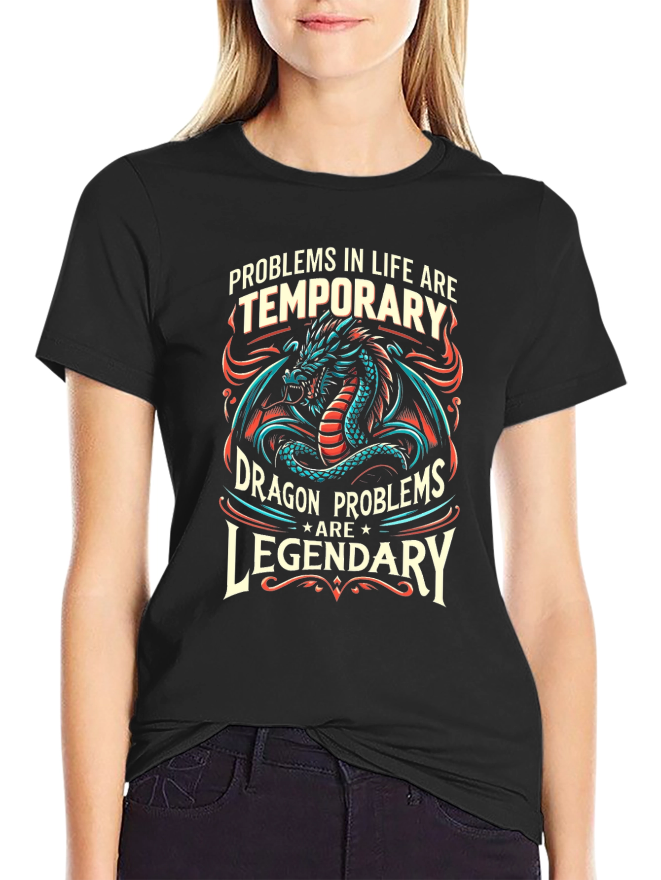 Dragon Problems Legendary Graphic T-Shirt