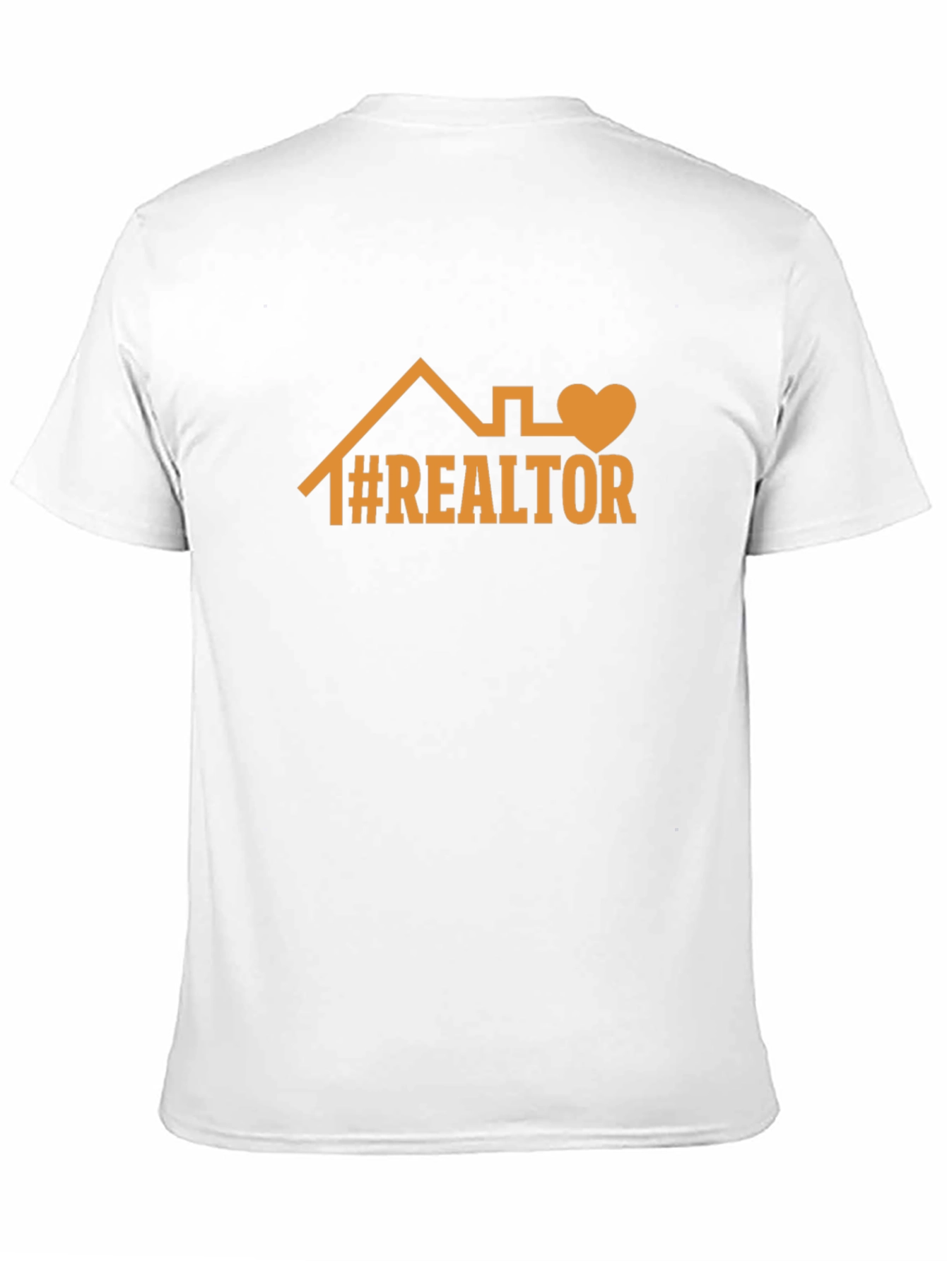 Realtor Graphic Tee: House & Heart Design