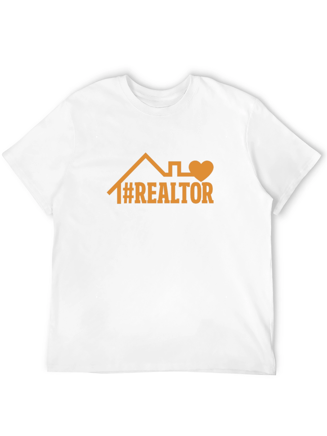 Realtor Graphic Tee: House & Heart Design