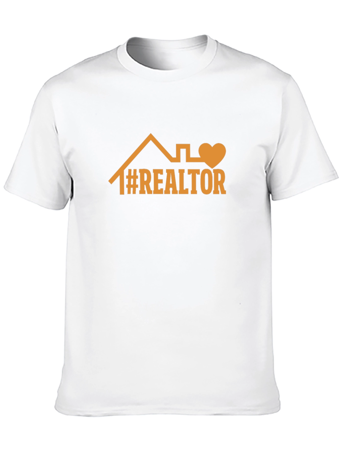 Realtor Graphic Tee: House & Heart Design