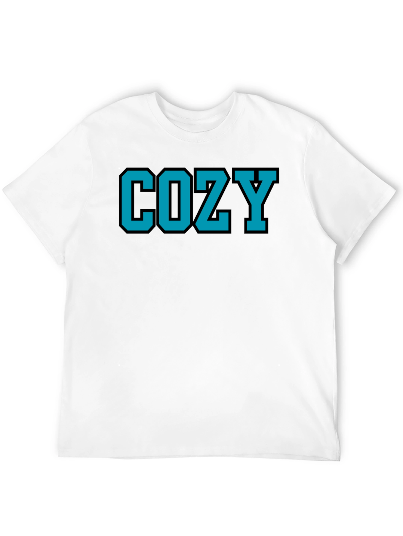 Cozy Graphic Tee - Black T-Shirt