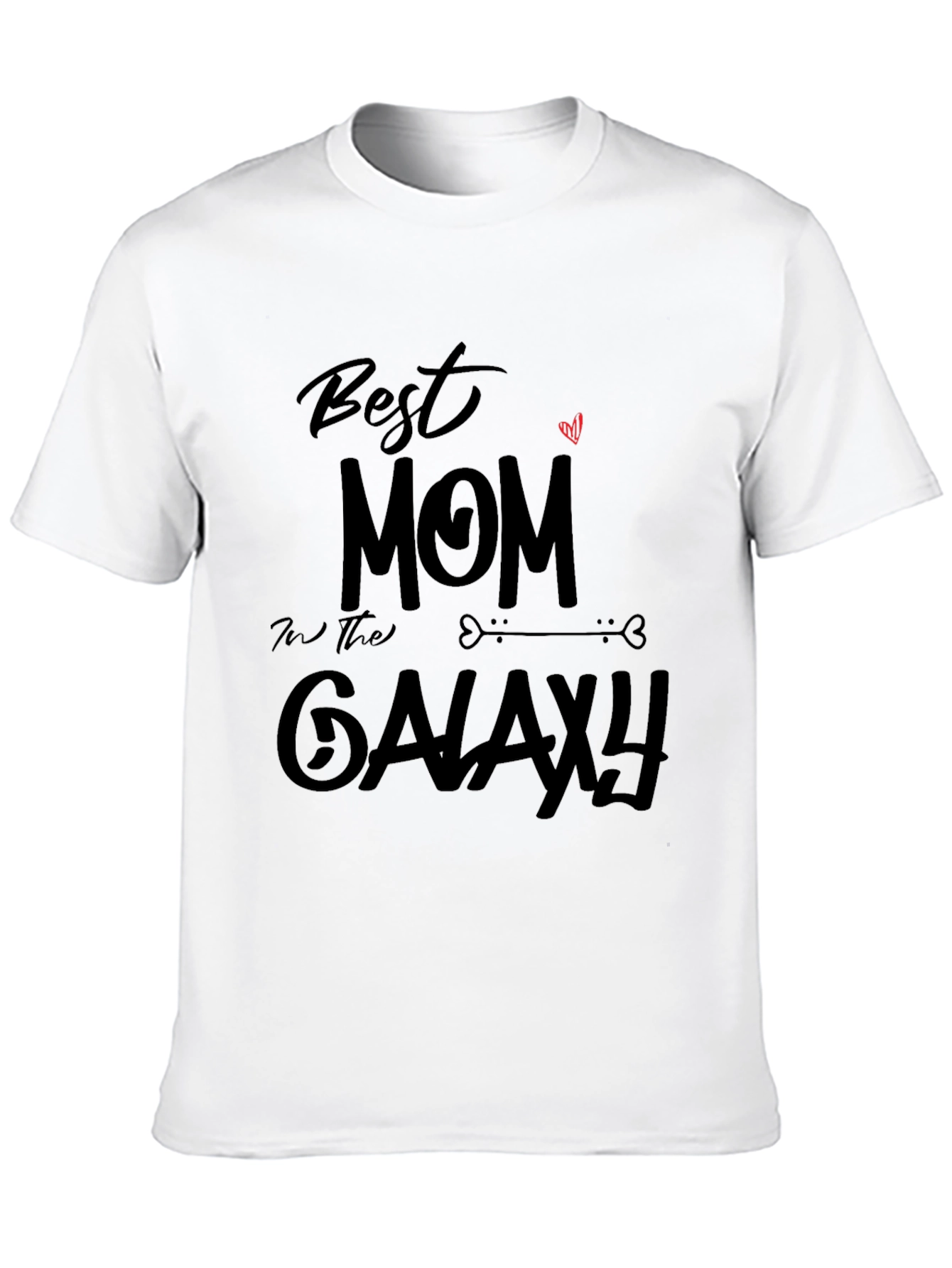Best Mom In The Galaxy Black T-Shirt