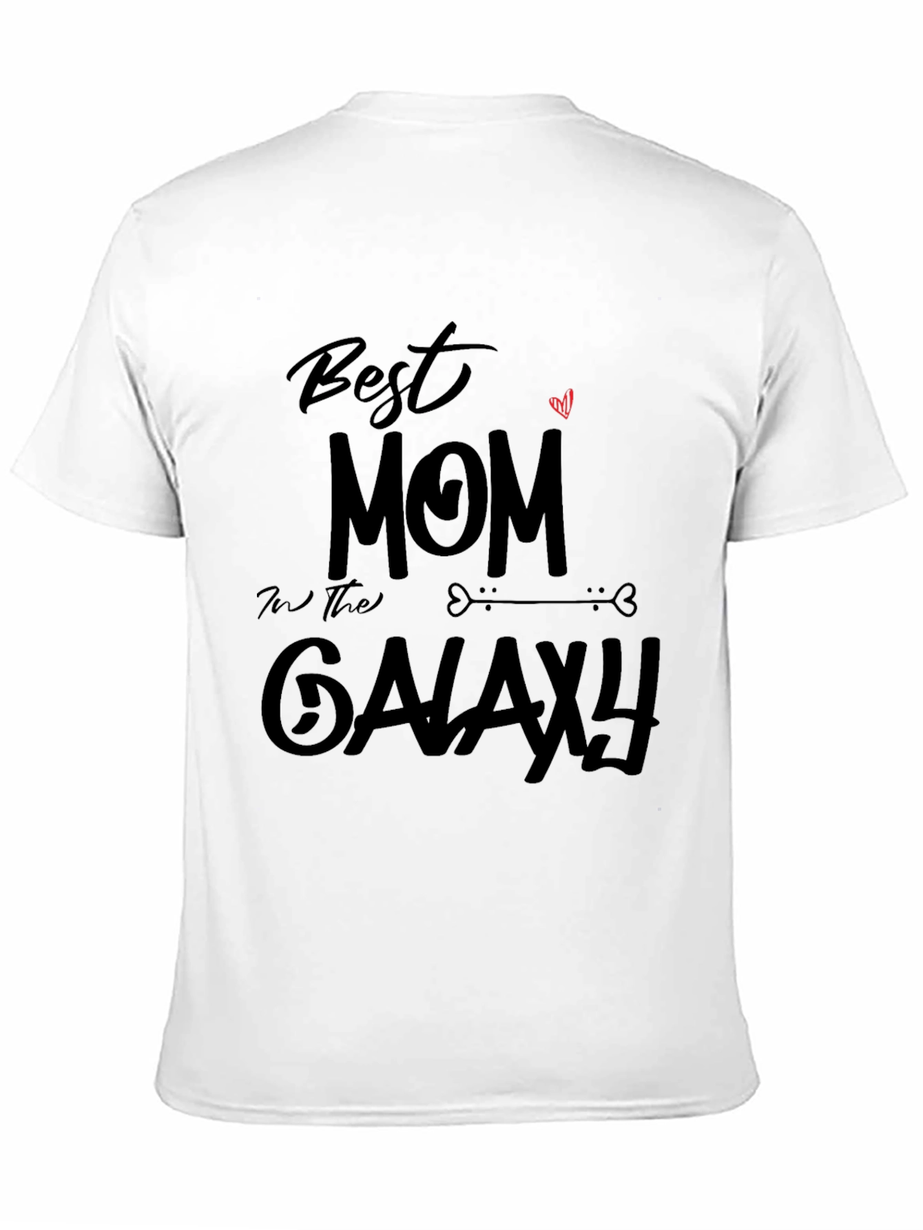 Best Mom In The Galaxy Black T-Shirt