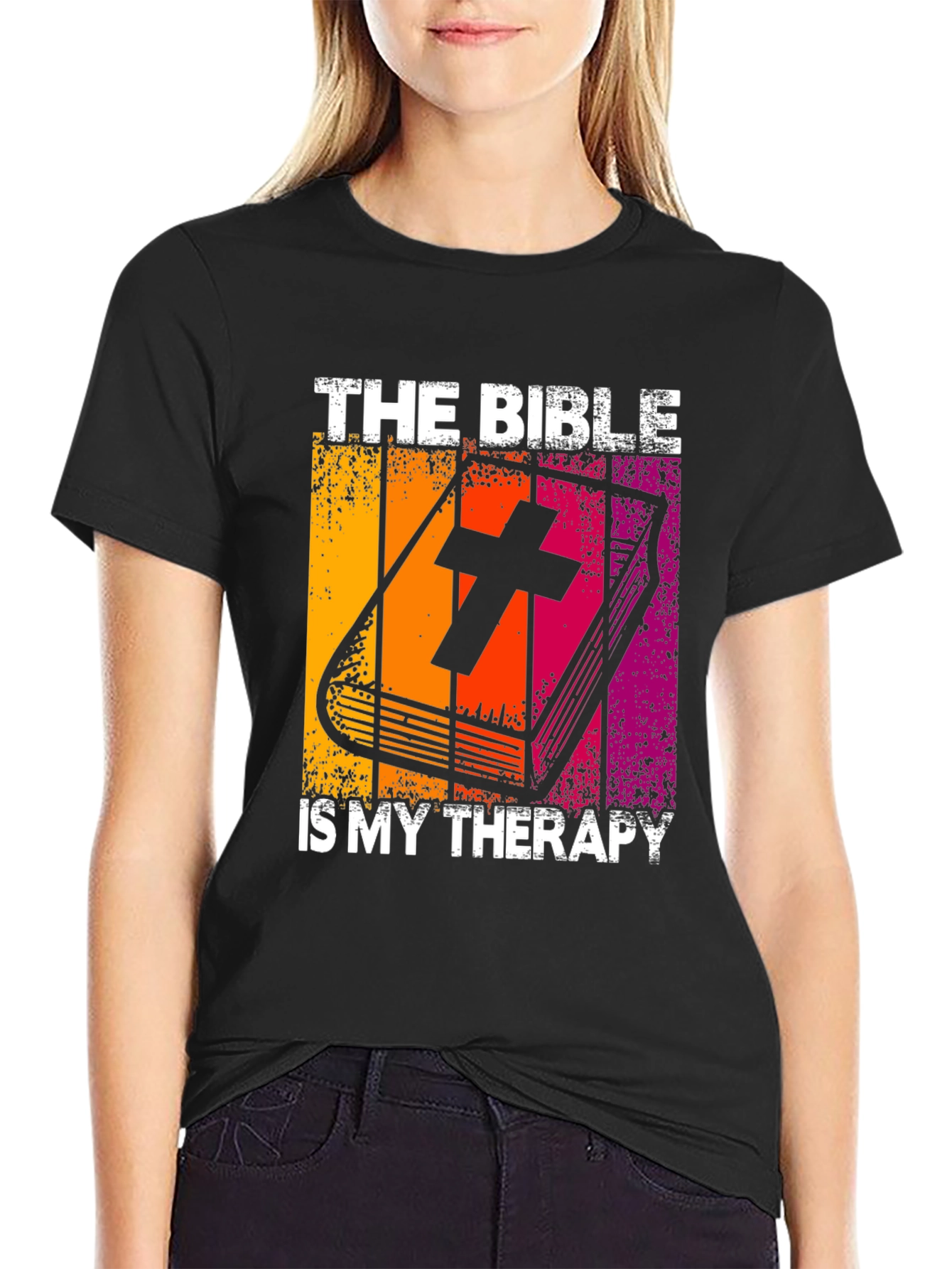 Bible Therapy T-Shirt - Christian Tee