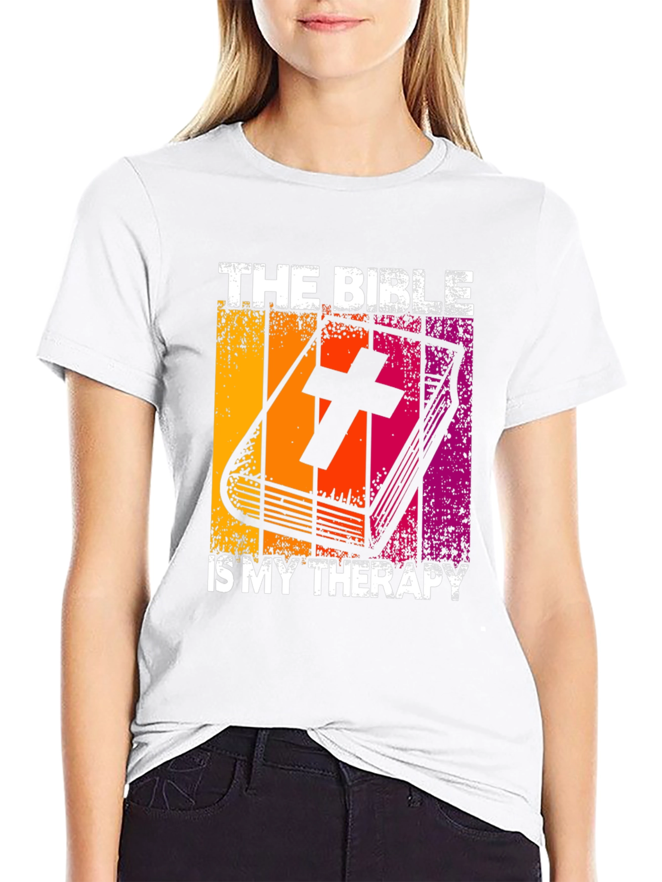 Bible Therapy T-Shirt - Christian Tee