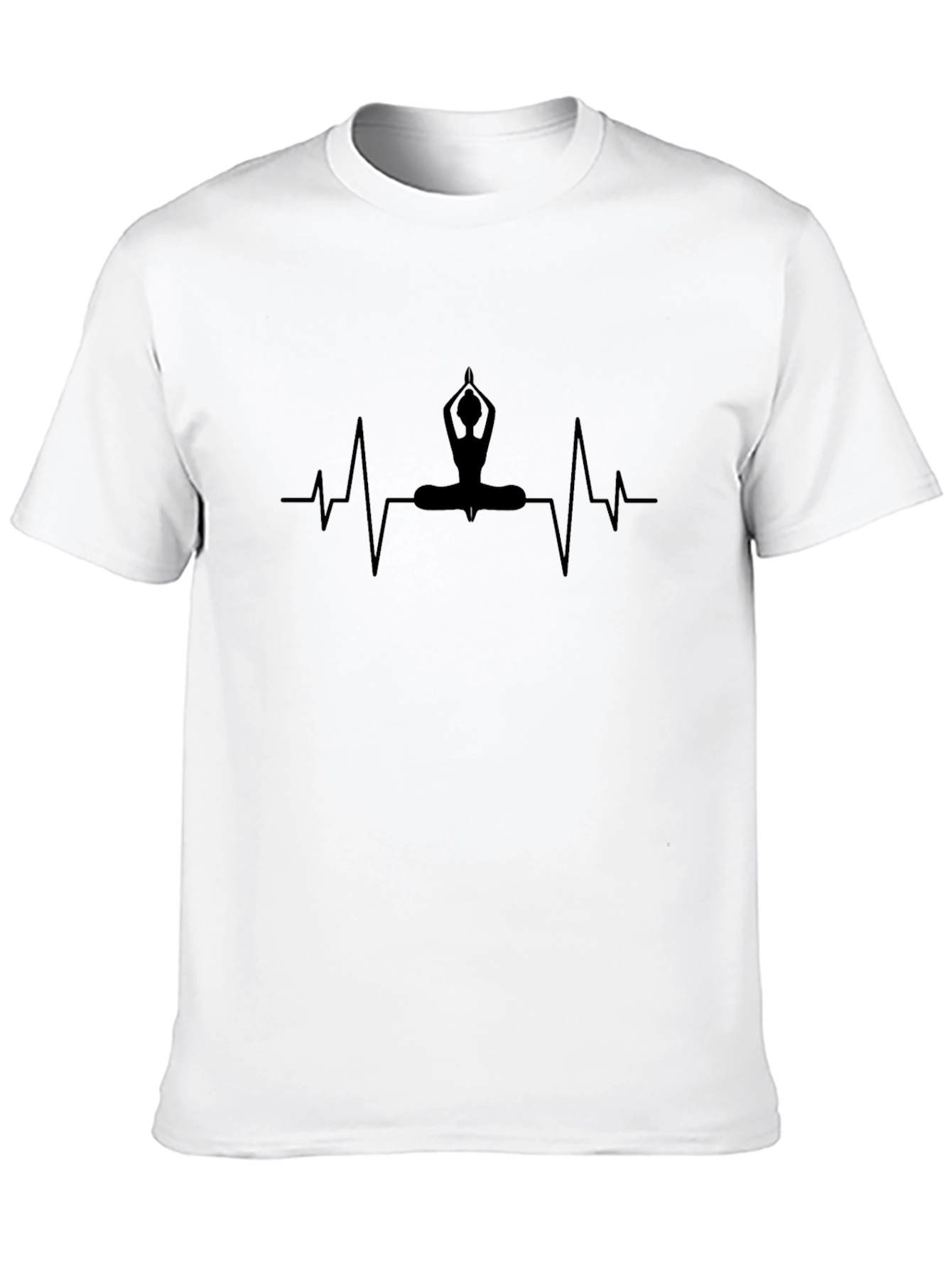 Yoga Heartbeat T-Shirt - Meditate in Style