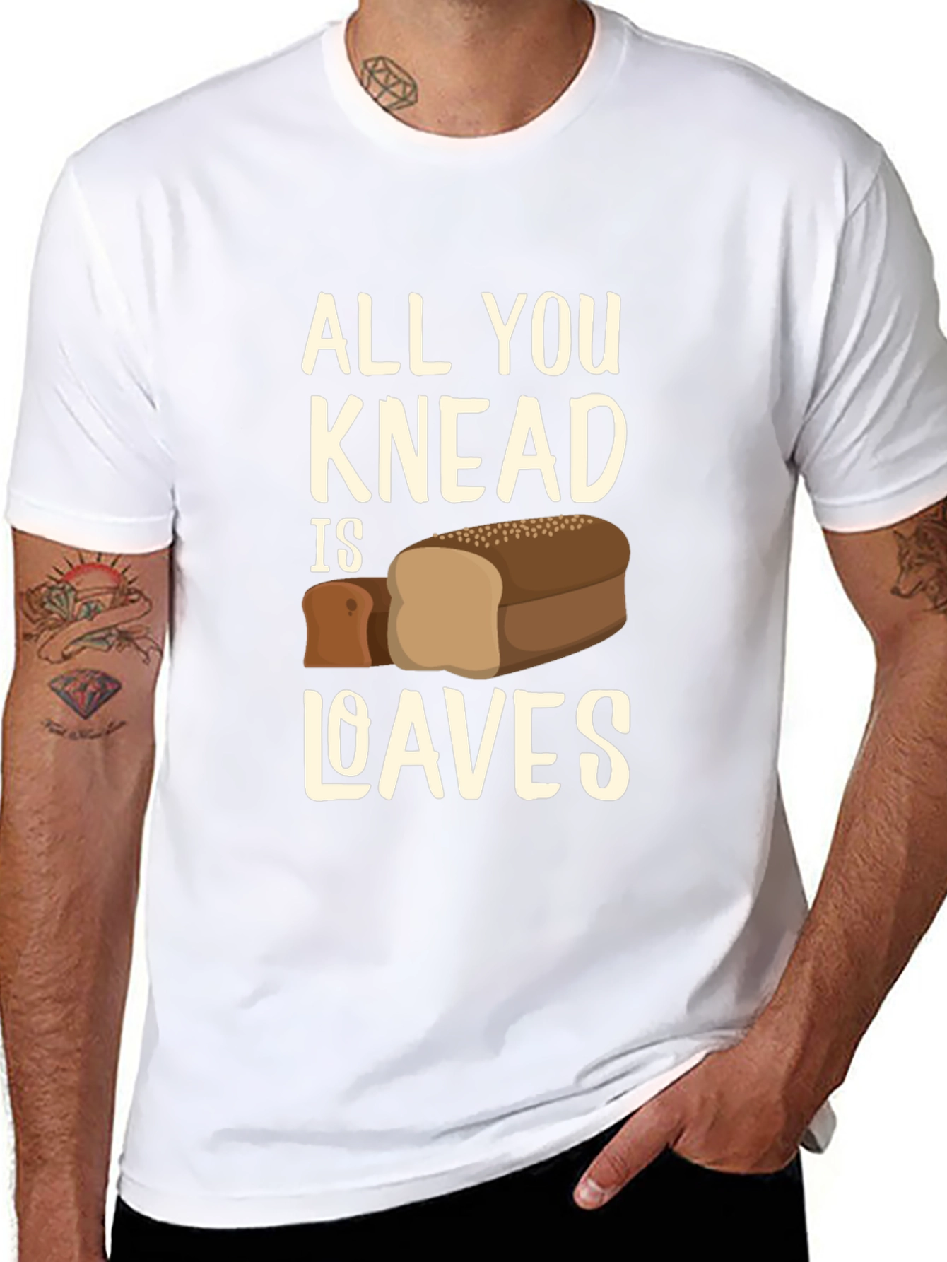 All You Knead is Loaves Funny Bread T-Shirt