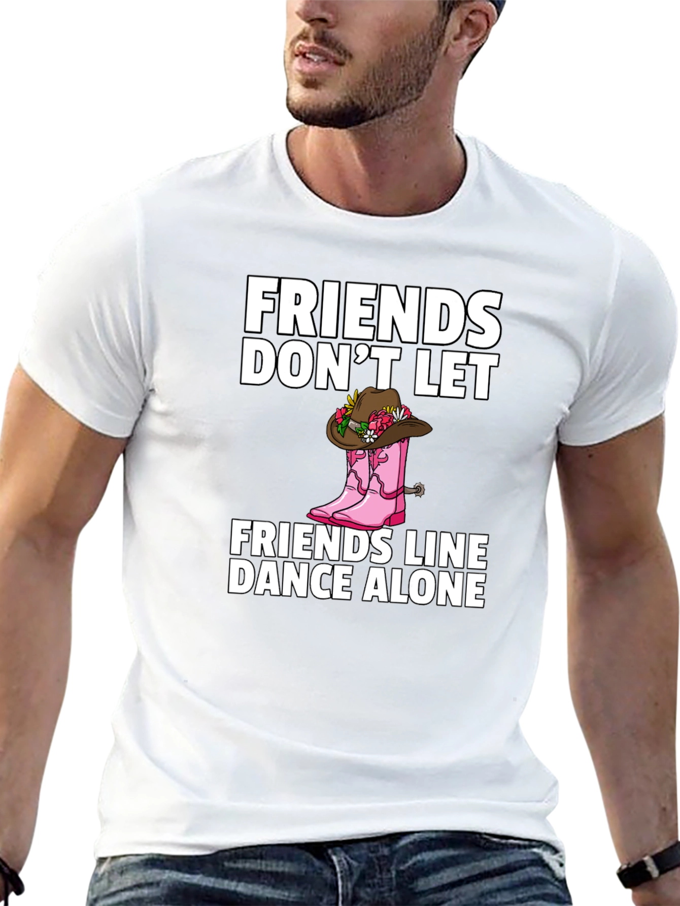 Friends Line Dance T-Shirt