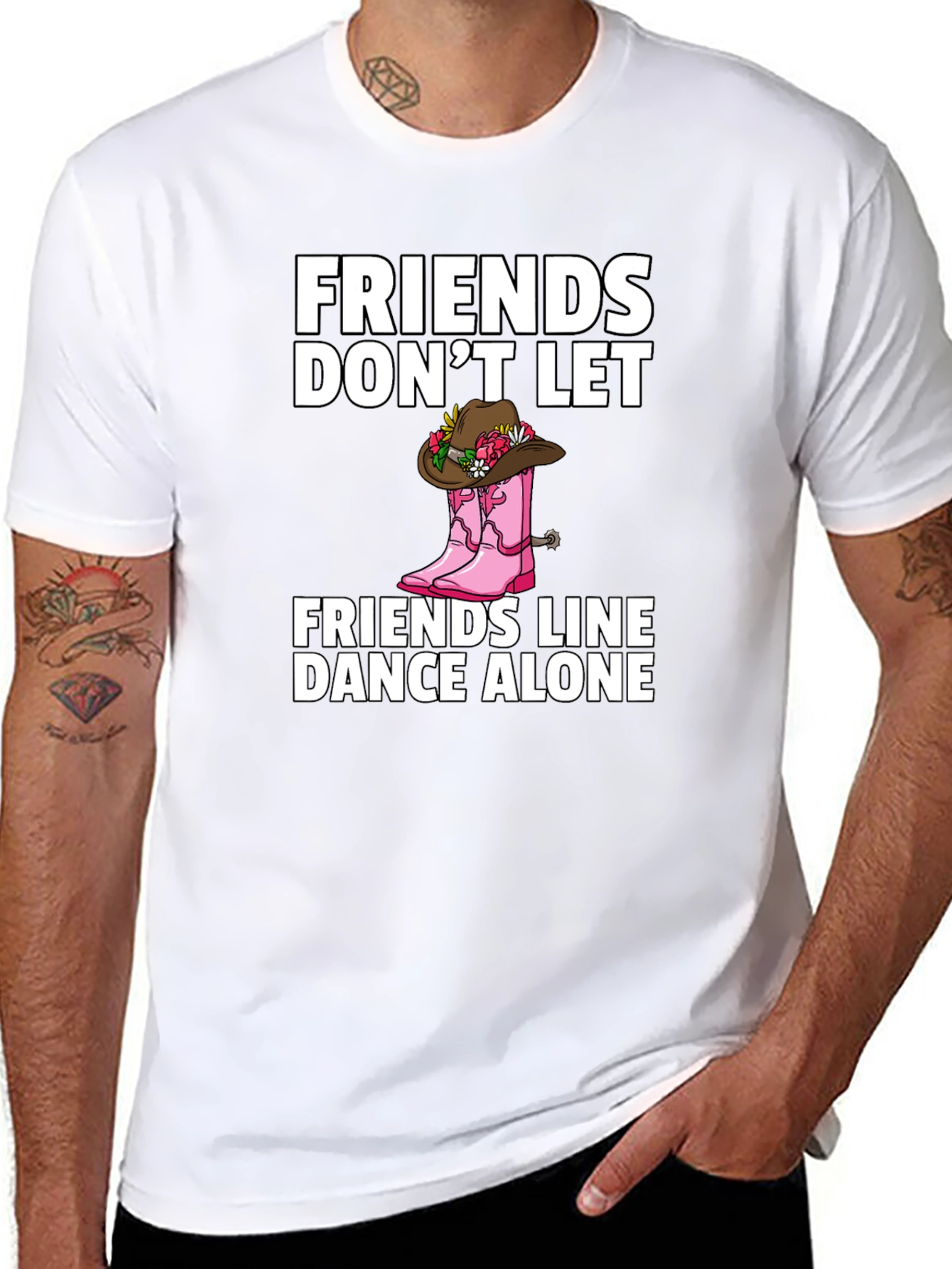 Friends Line Dance T-Shirt