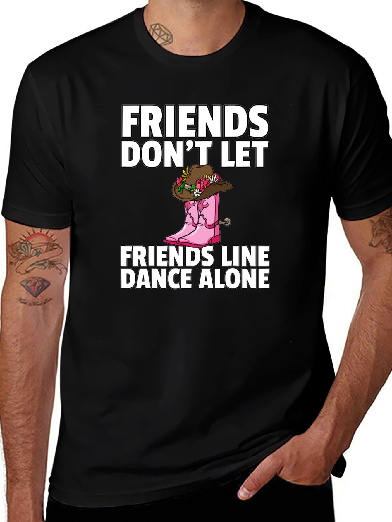 Friends Line Dance T-Shirt