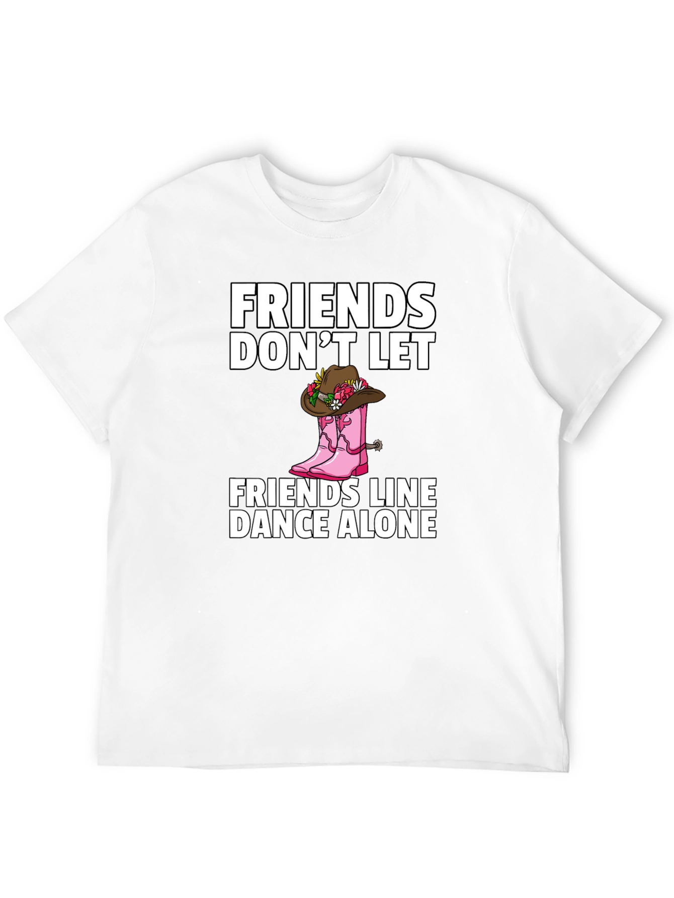 Friends Line Dance T-Shirt