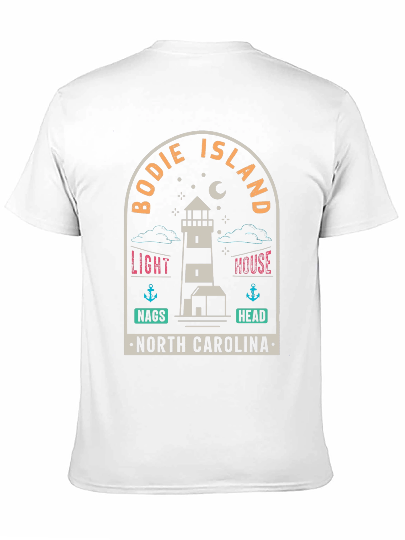 Bodie Island Lighthouse Graphic T-Shirt - North Carolina