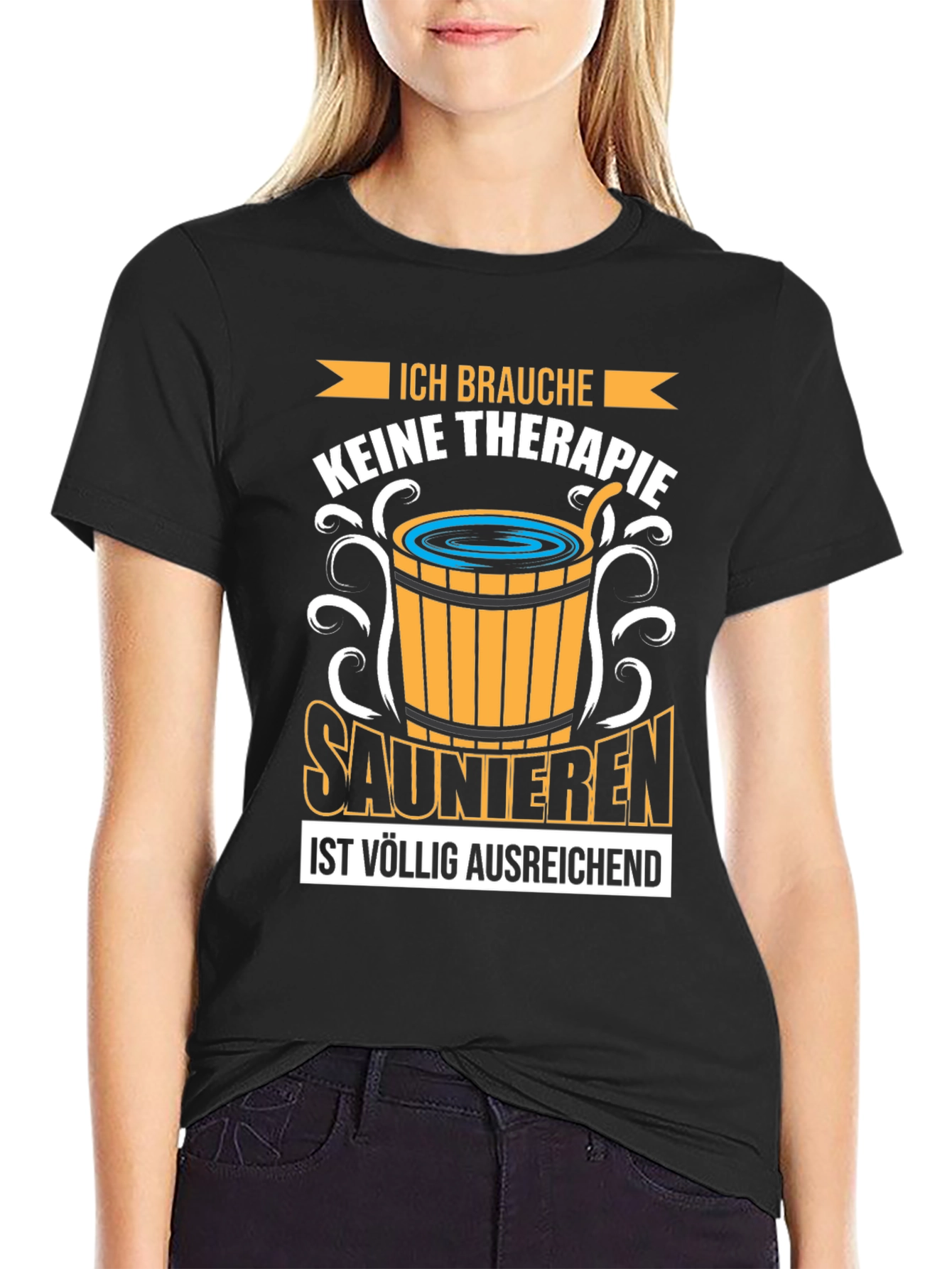 Sauna Therapy T-Shirt - Relax & Unwind