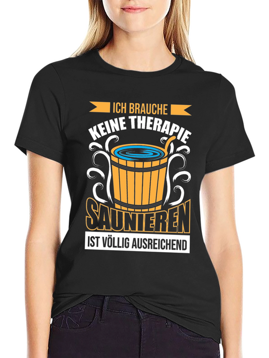 Sauna Therapy T-Shirt - Relax & Unwind