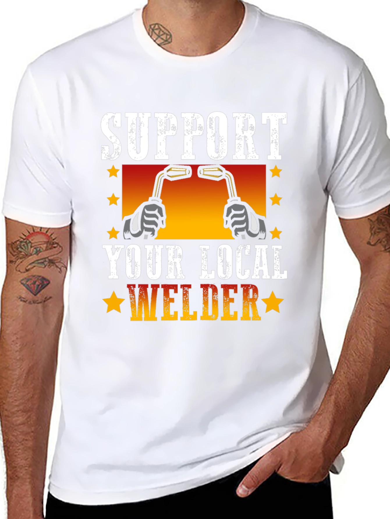 Support Your Local Welder T-Shirt