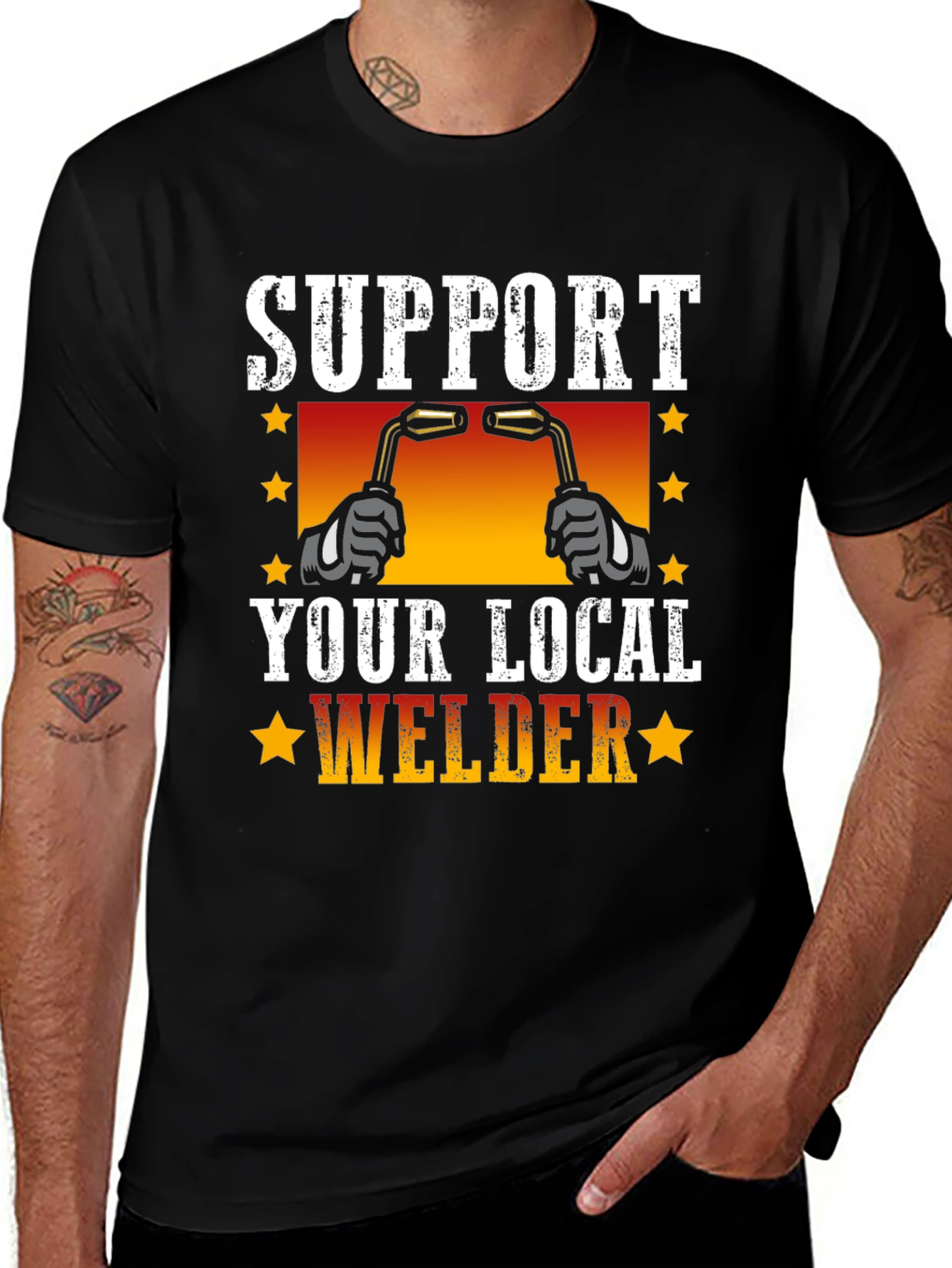 Support Your Local Welder T-Shirt