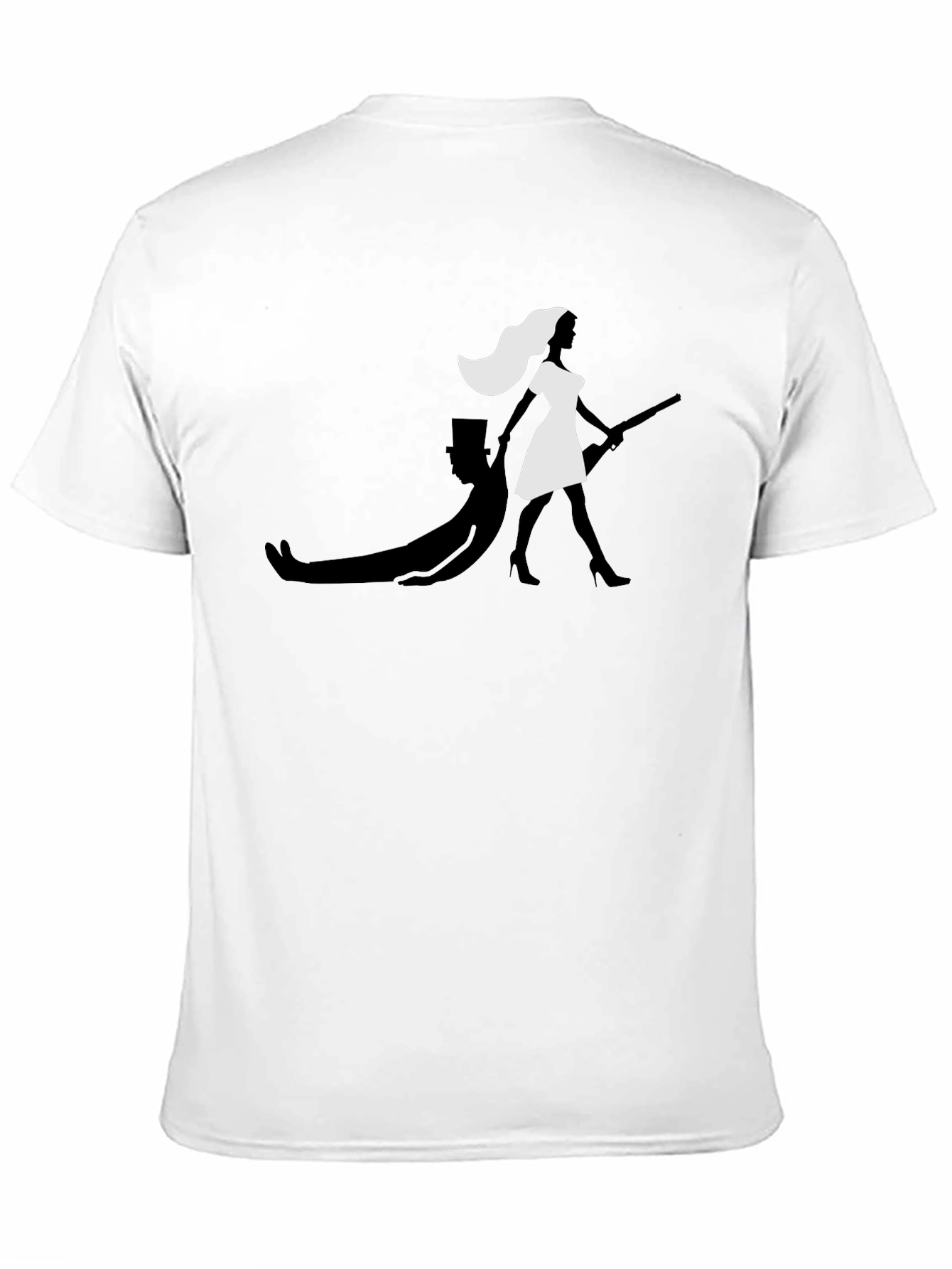 Humorous Bride T-Shirt - Leaving the Groom Behind