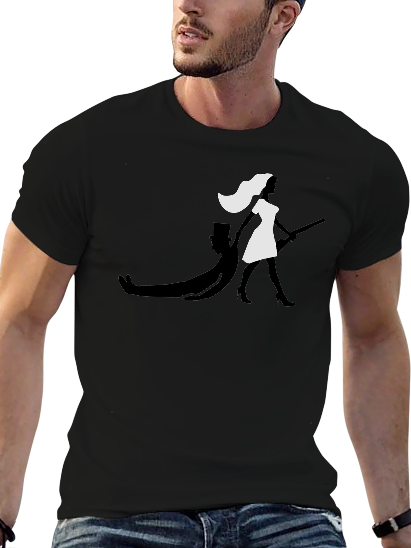 Humorous Bride T-Shirt - Leaving the Groom Behind