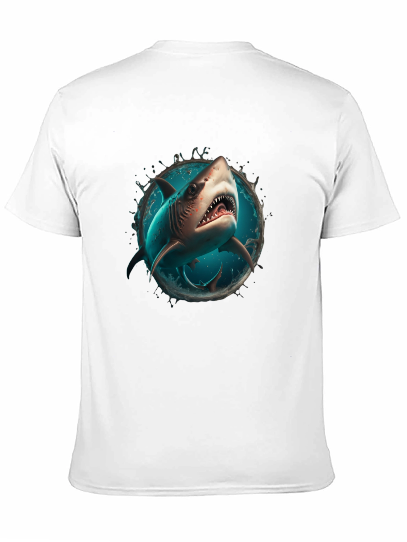 Shark Graphic Tee - Ocean Predator Design