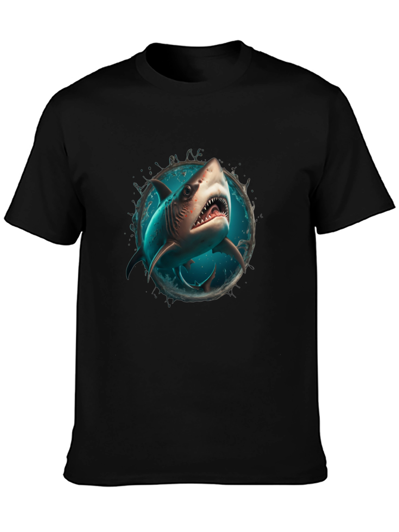 Shark Graphic Tee - Ocean Predator Design