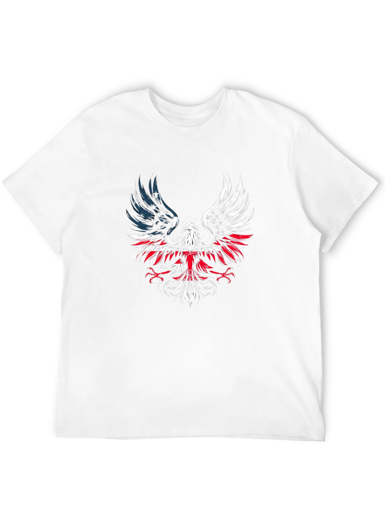 American Eagle Patriotic T-Shirt - Black