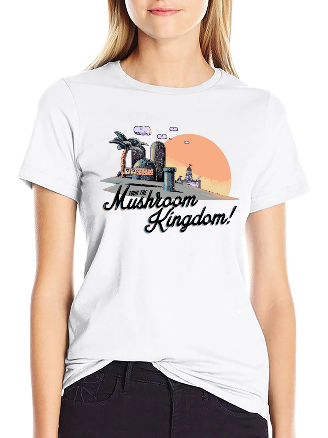Mushroom Kingdom Retro T-Shirt