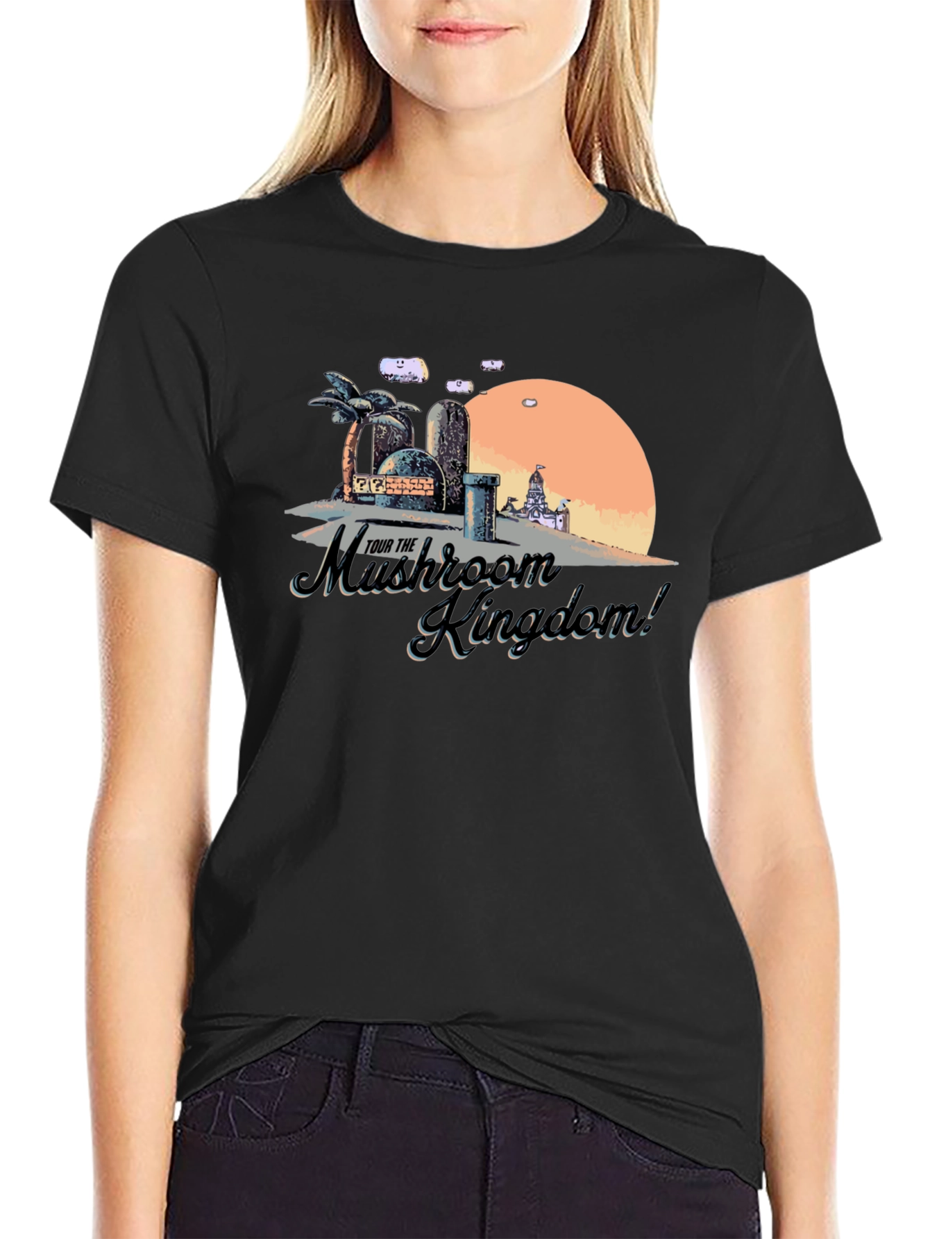 Mushroom Kingdom Retro T-Shirt