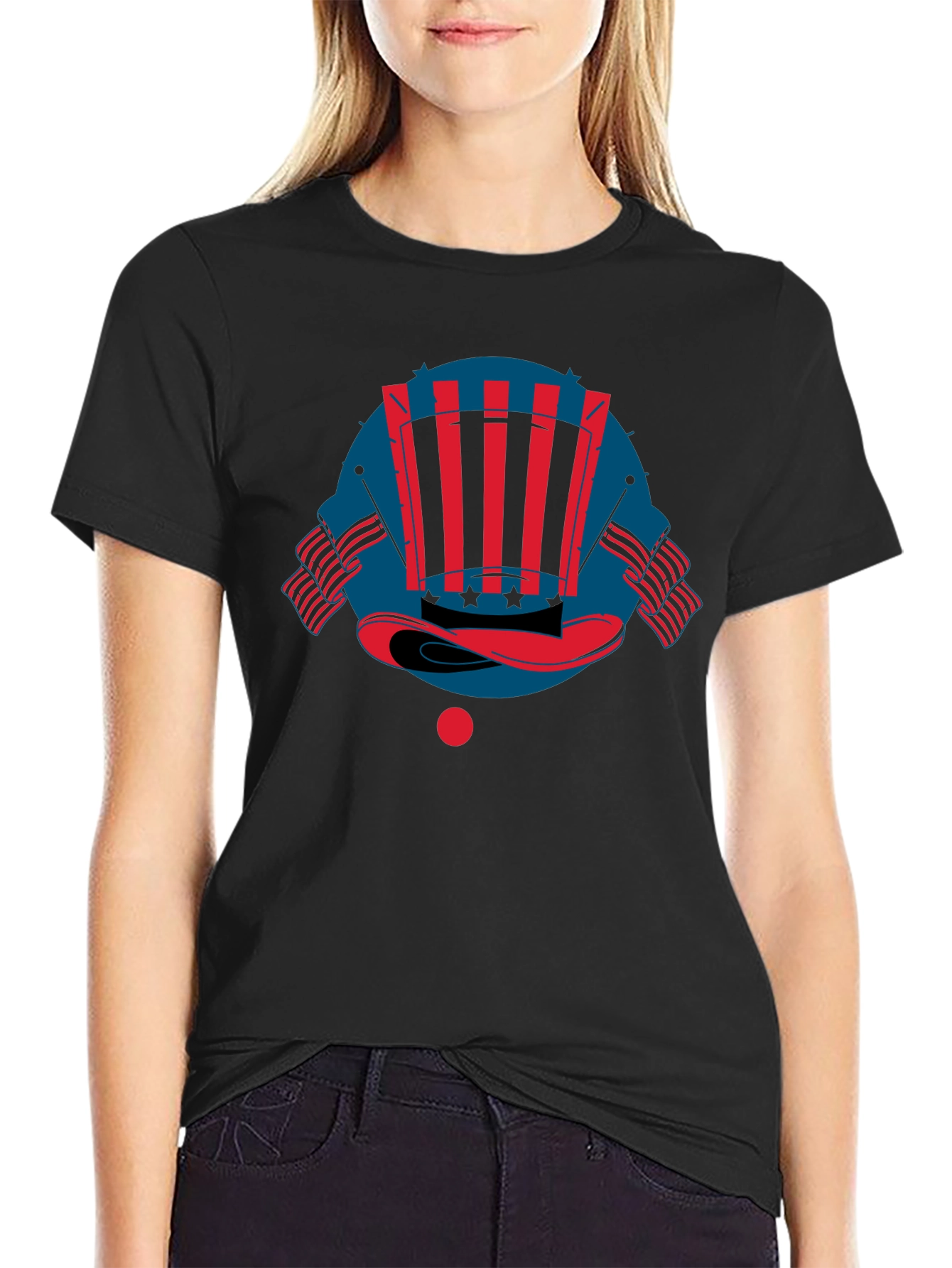 Patriotic Top Hat T-Shirt