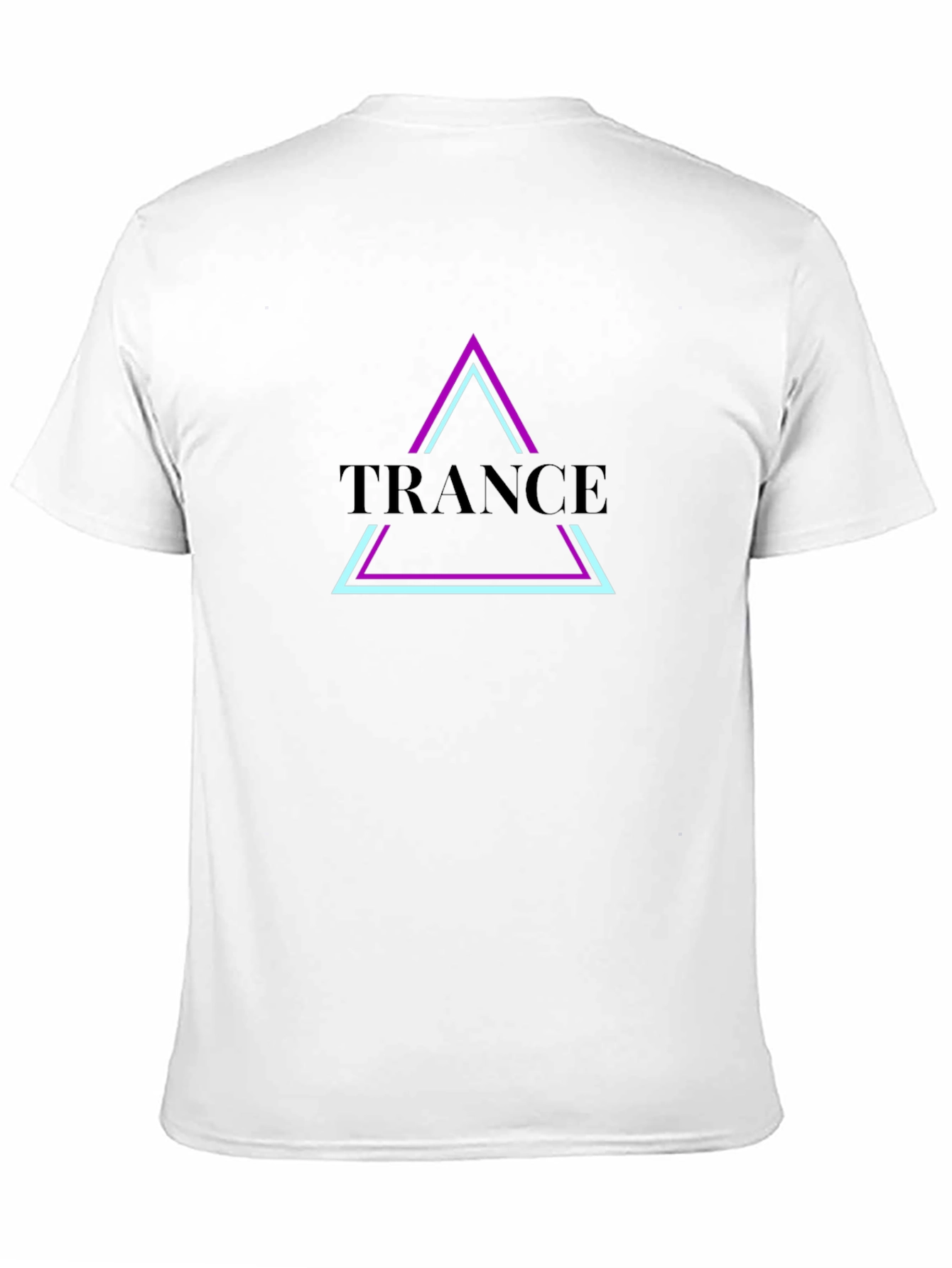Trance Music Graphic Tee - Black Cotton T-Shirt