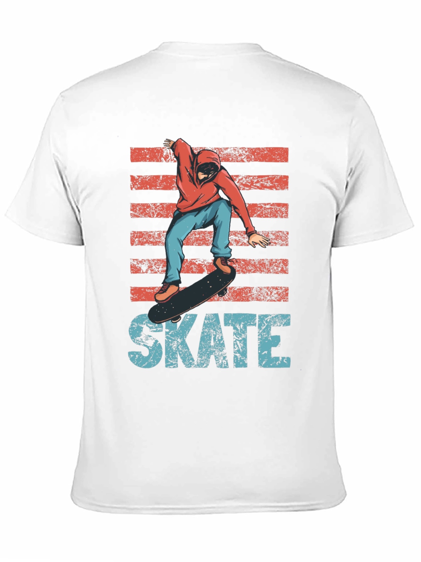 Skate T-Shirt - Cool Skateboarder Graphic Tee