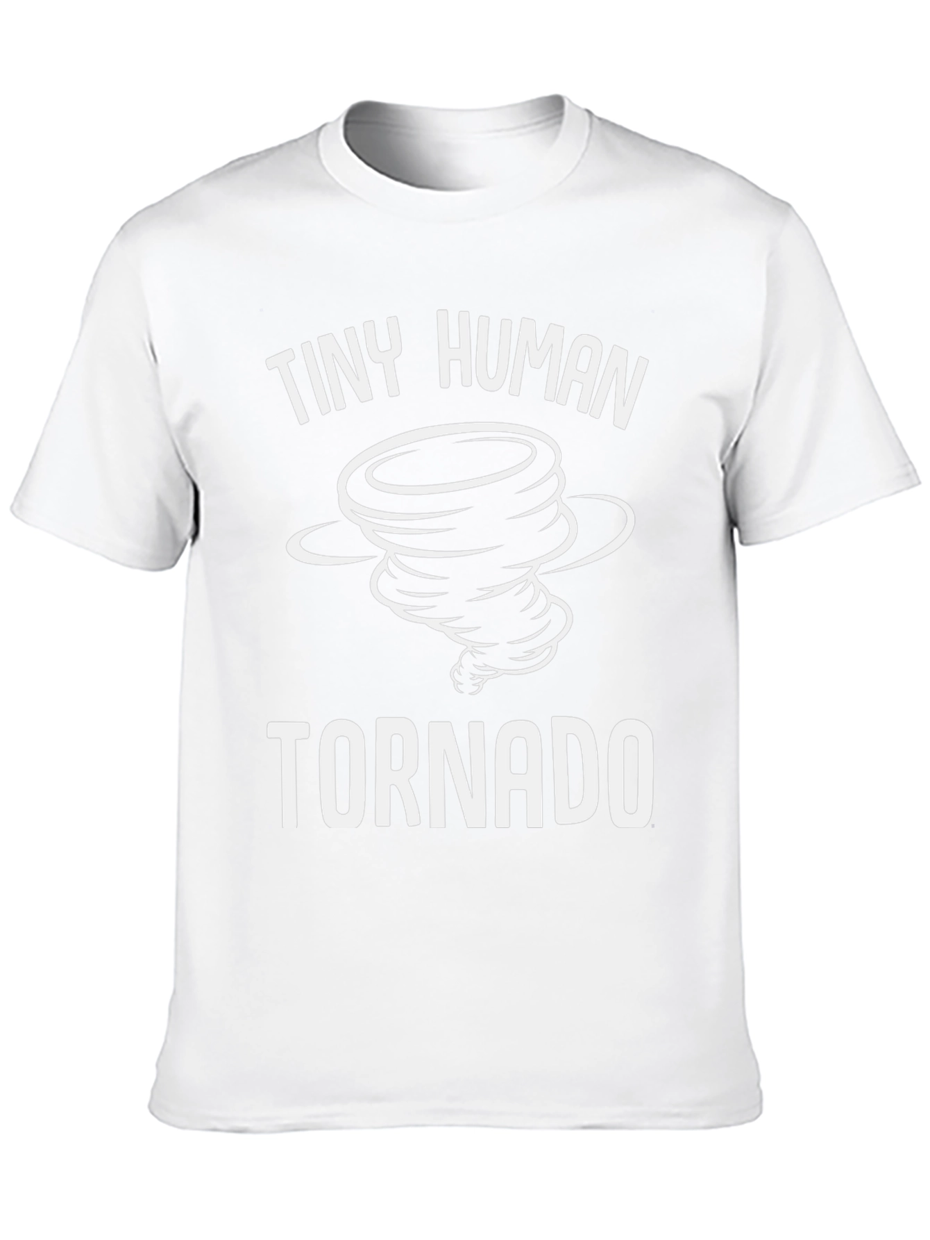 Tiny Human Tornado Black Graphic Tee