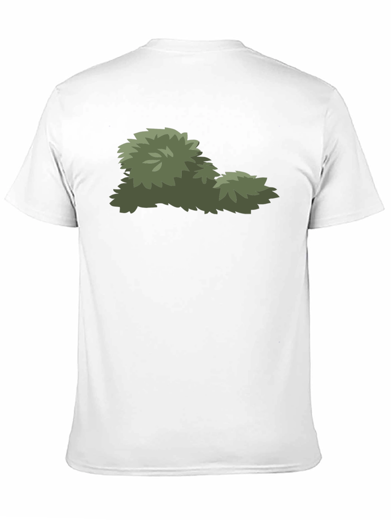 Bush Graphic Black T-Shirt - Nature Lover Tee