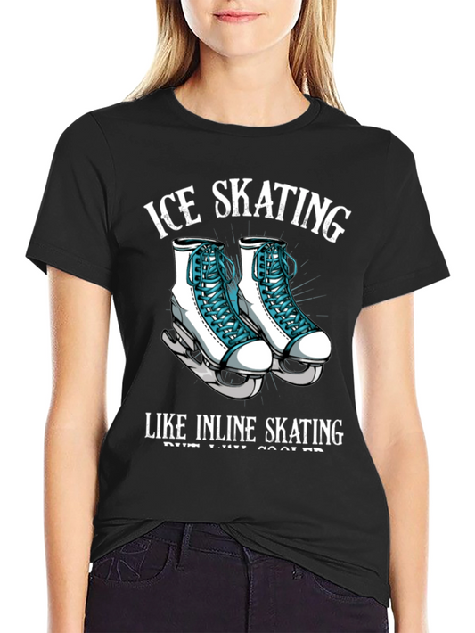 Ice Skating T-Shirt - Cool Skates Tee