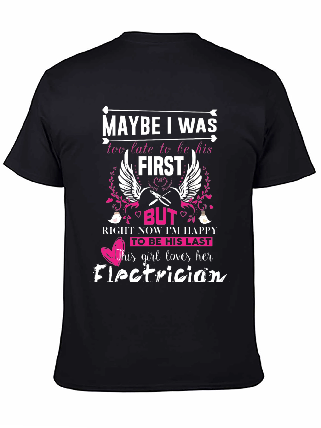 Electricians Girl T-Shirt - Loving Gift