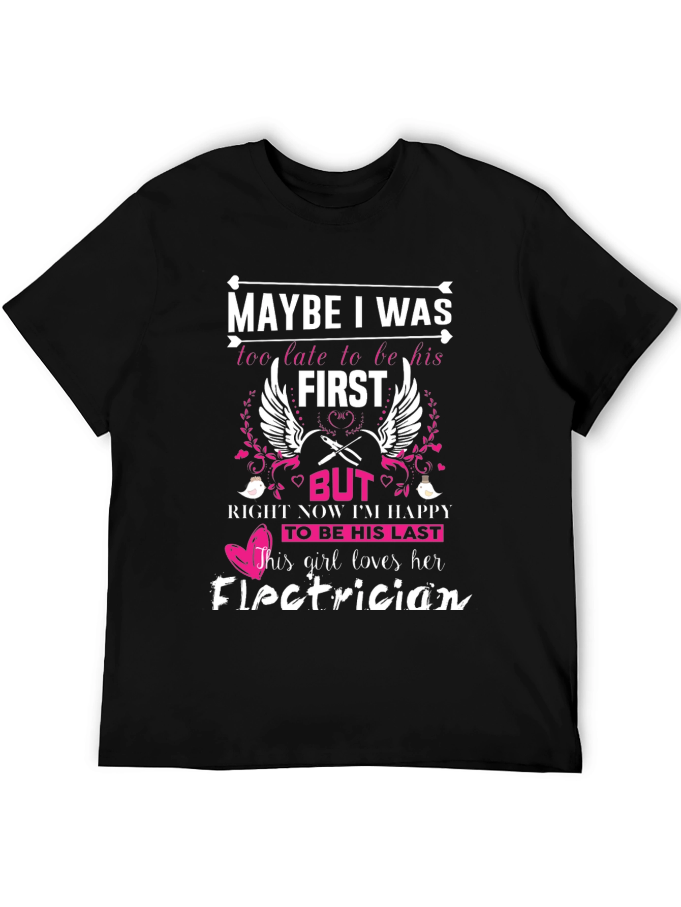 Electricians Girl T-Shirt - Loving Gift
