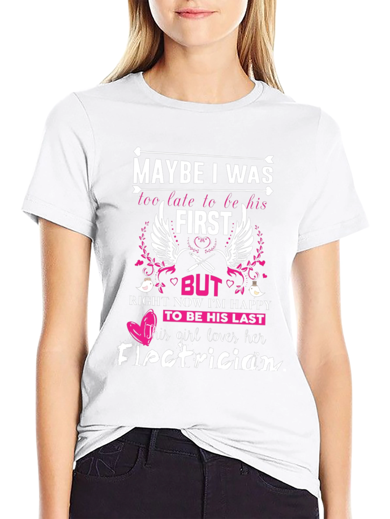 Electricians Girl T-Shirt - Loving Gift