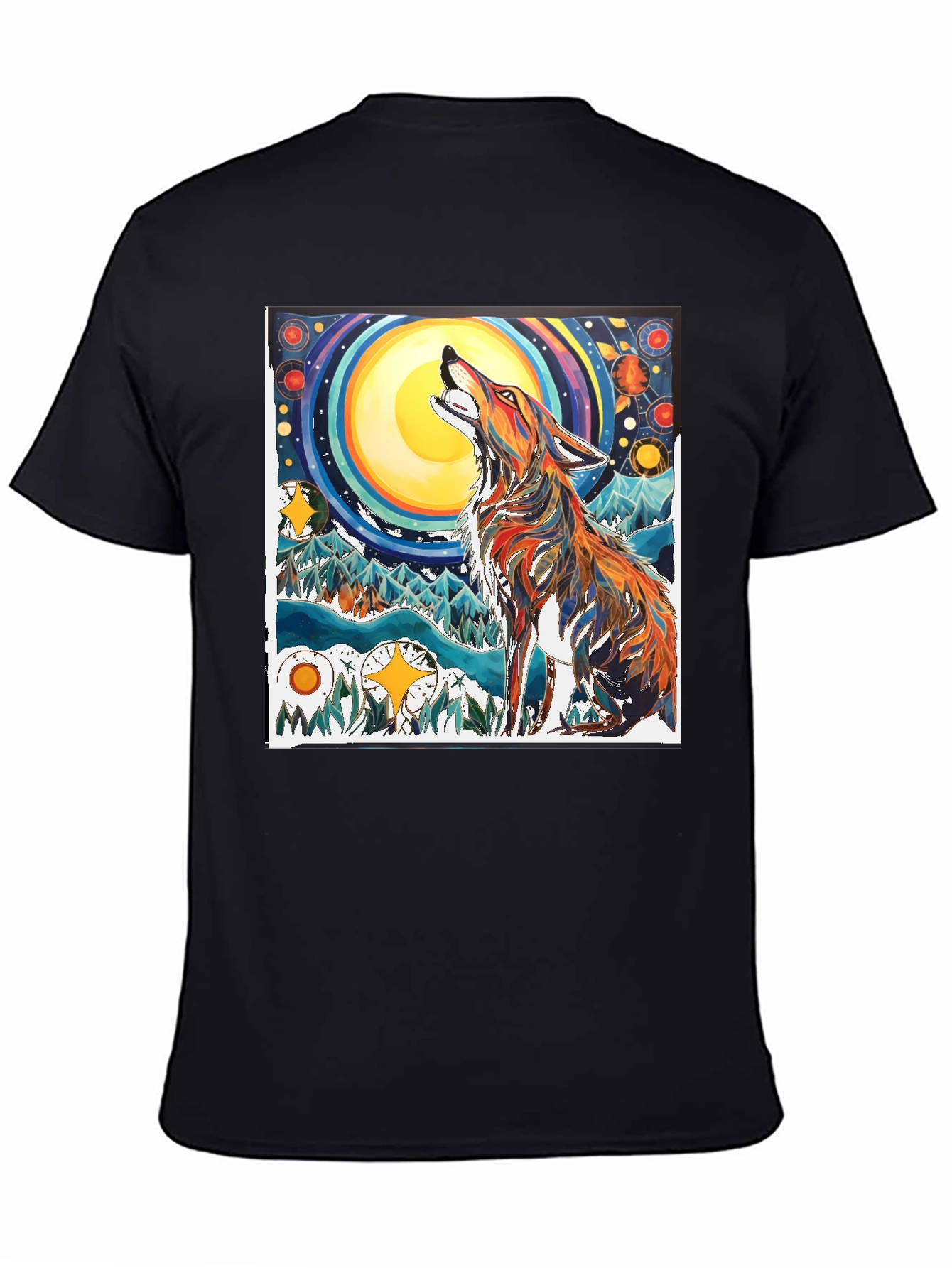Wolf Moon Graphic T-Shirt