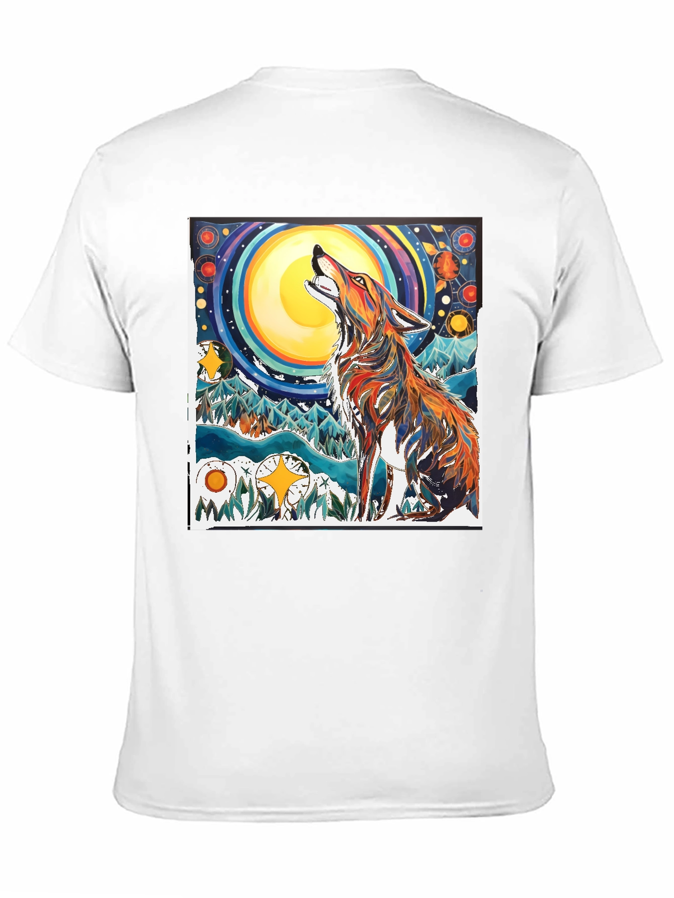 Wolf Moon Graphic T-Shirt