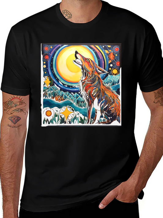 Wolf Moon Graphic T-Shirt