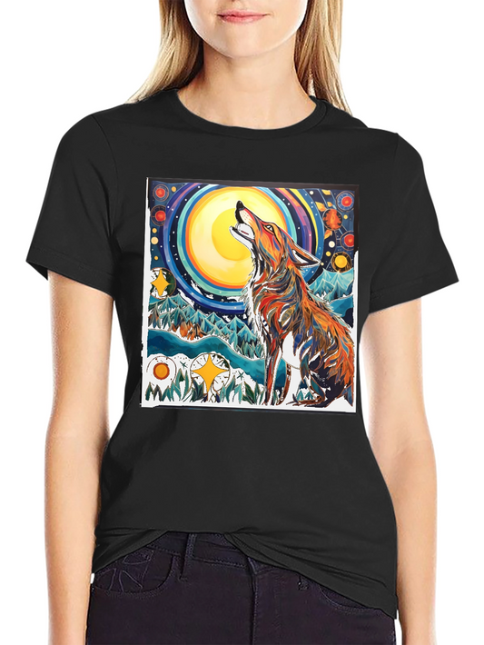 Wolf Moon Graphic T-Shirt