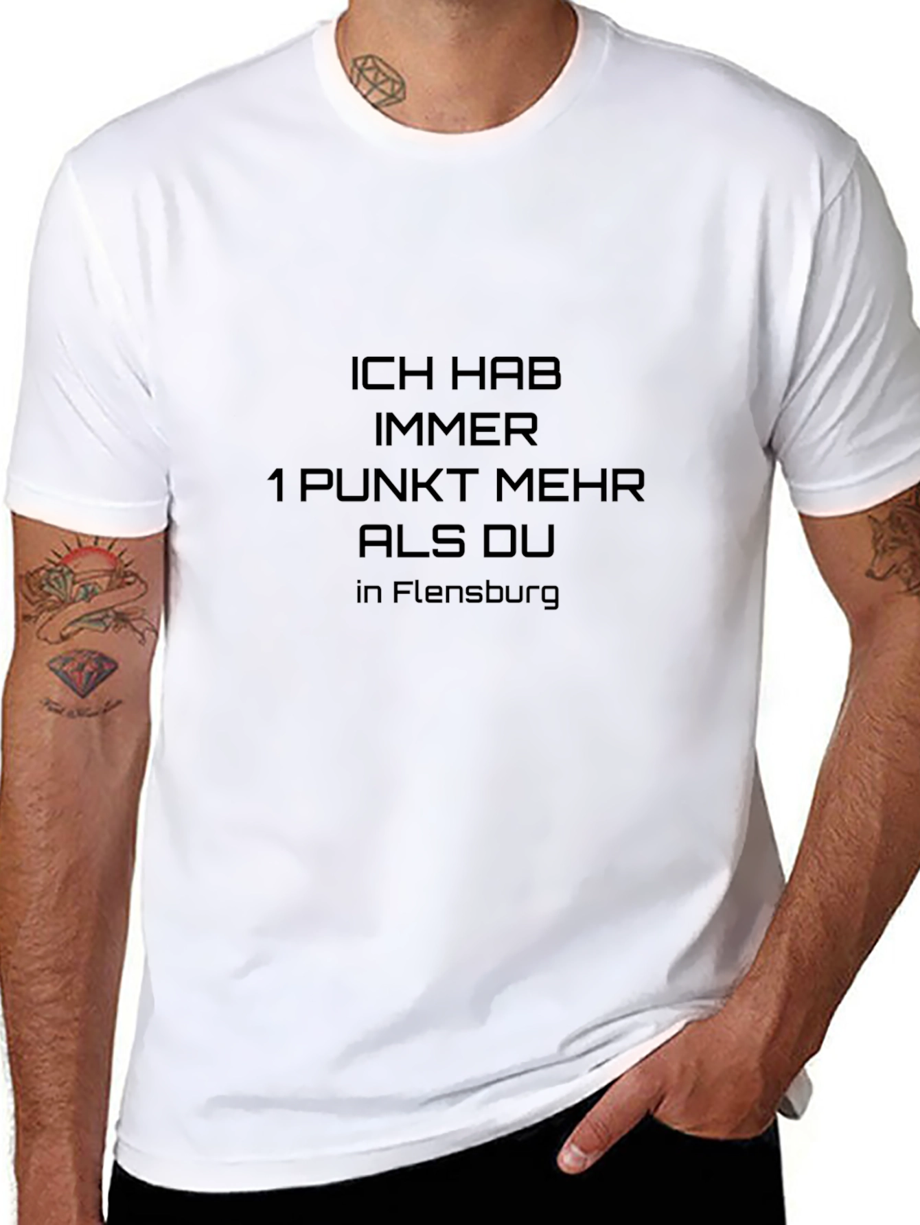 Ich Hab Immer 1 Punkt Mehr Als Du T-Shirt